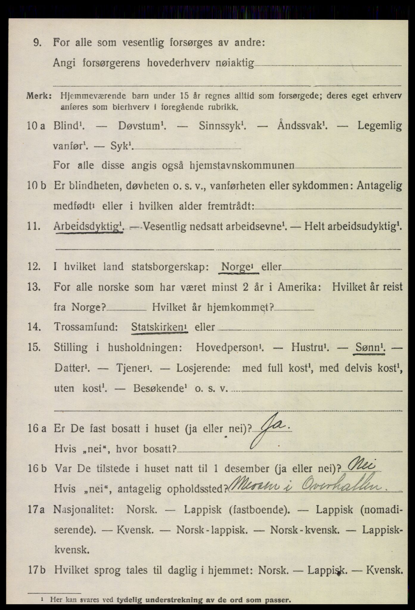 SAT, Folketelling 1920 for 1742 Grong herred, 1920, s. 1506