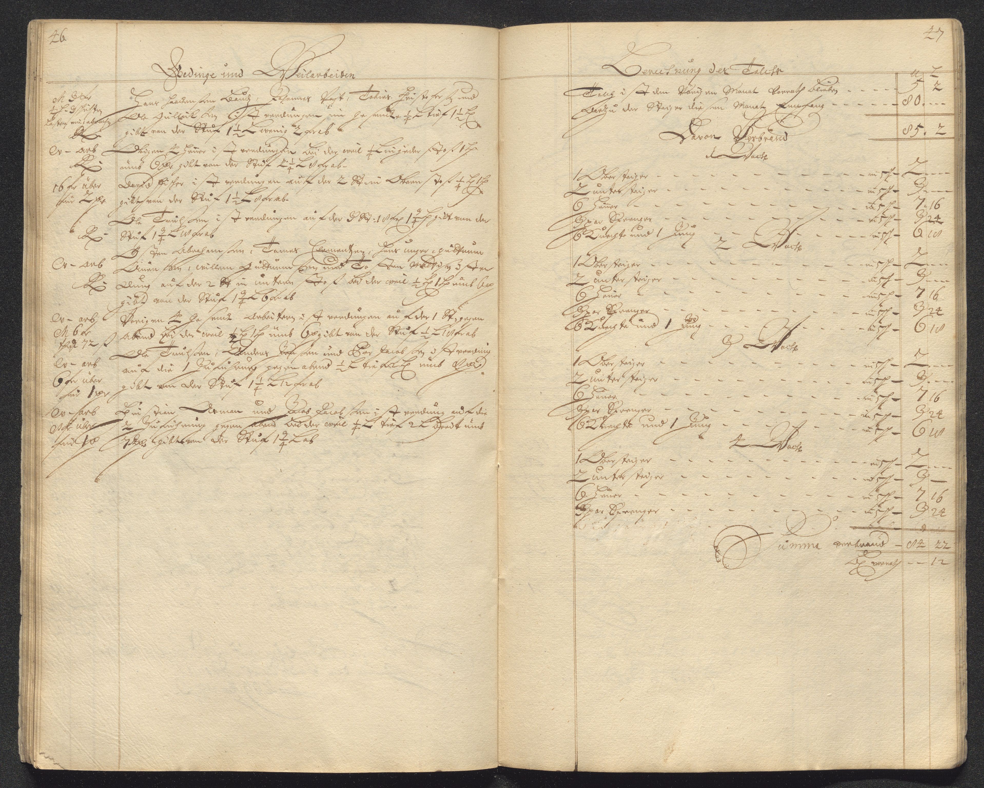 Kongsberg Sølvverk 1623-1816, AV/SAKO-EA-3135/001/D/Dc/Dcd/L0098: Utgiftsregnskap for gruver m.m. , 1710, s. 306