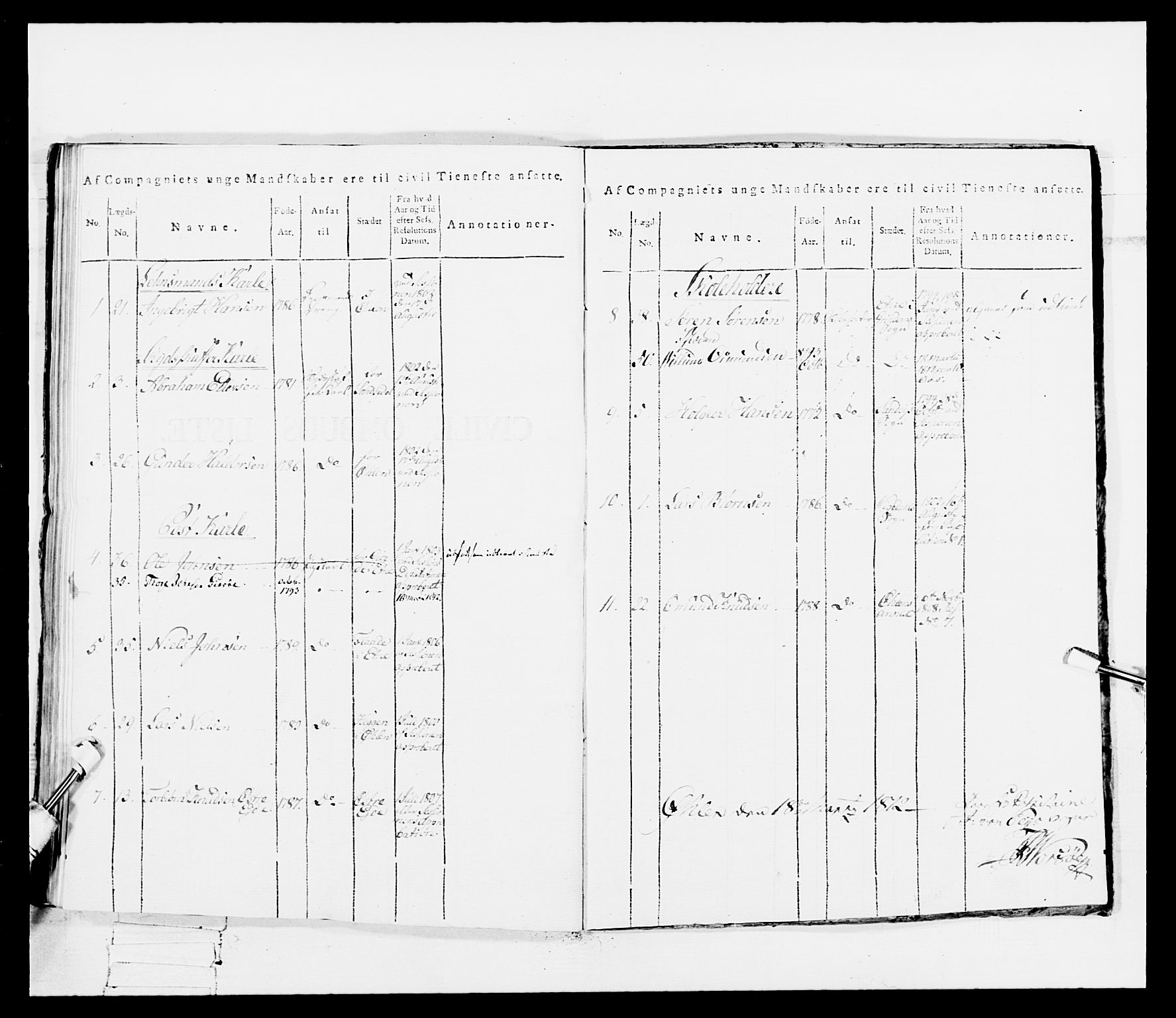 Generalitets- og kommissariatskollegiet, Det kongelige norske kommissariatskollegium, AV/RA-EA-5420/E/Eh/L0113: Vesterlenske nasjonale infanteriregiment, 1812, s. 681