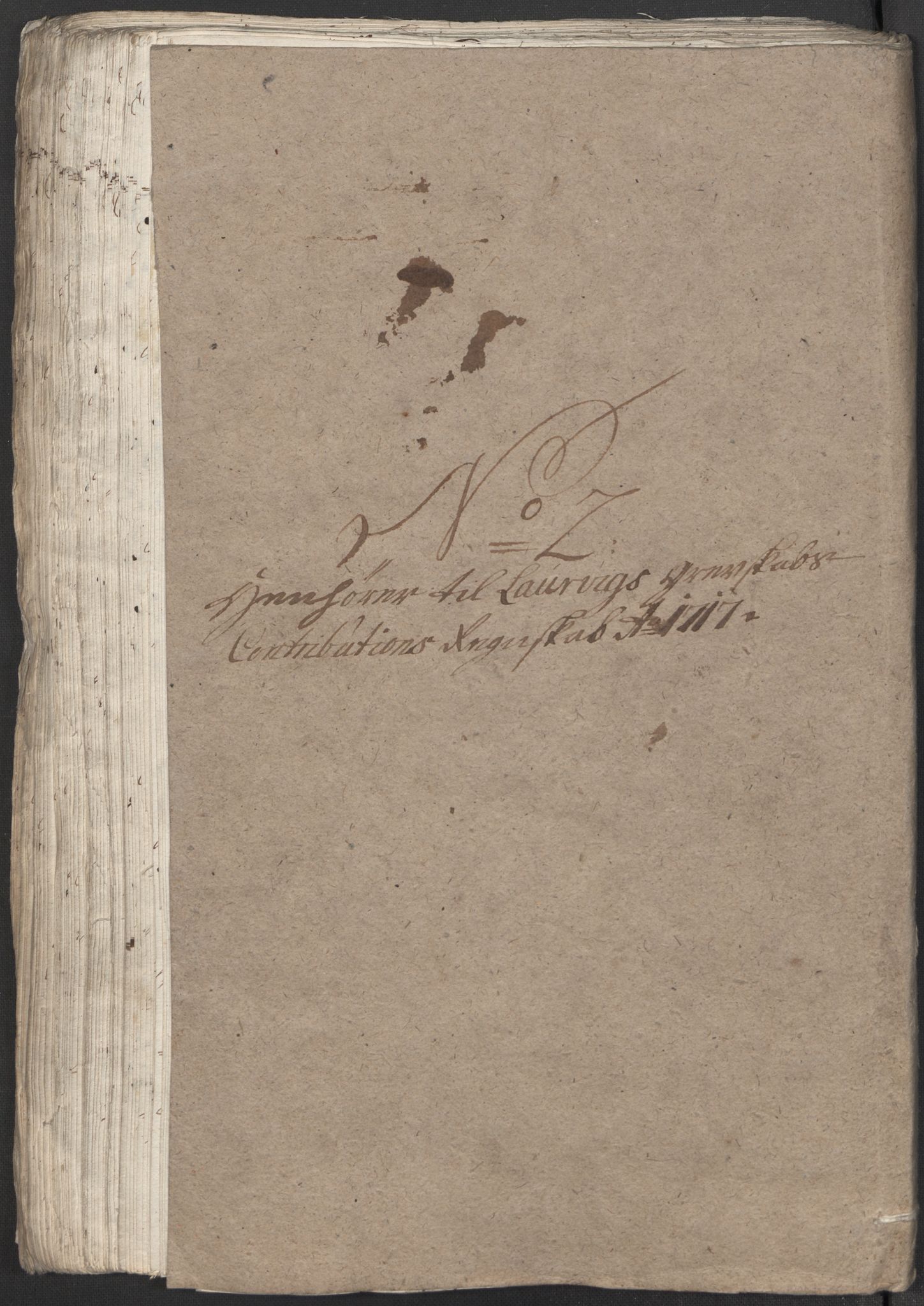 Rentekammeret inntil 1814, Reviderte regnskaper, Fogderegnskap, RA/EA-4092/R33/L1987: Fogderegnskap Larvik grevskap, 1716-1717, s. 480