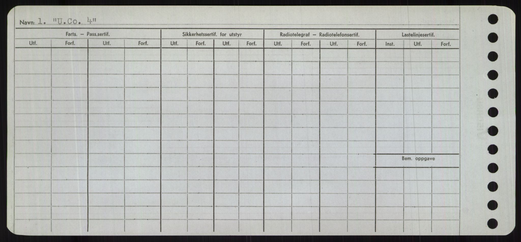 Sjøfartsdirektoratet med forløpere, Skipsmålingen, AV/RA-S-1627/H/Hc/L0001: Lektere, A-Y, s. 564