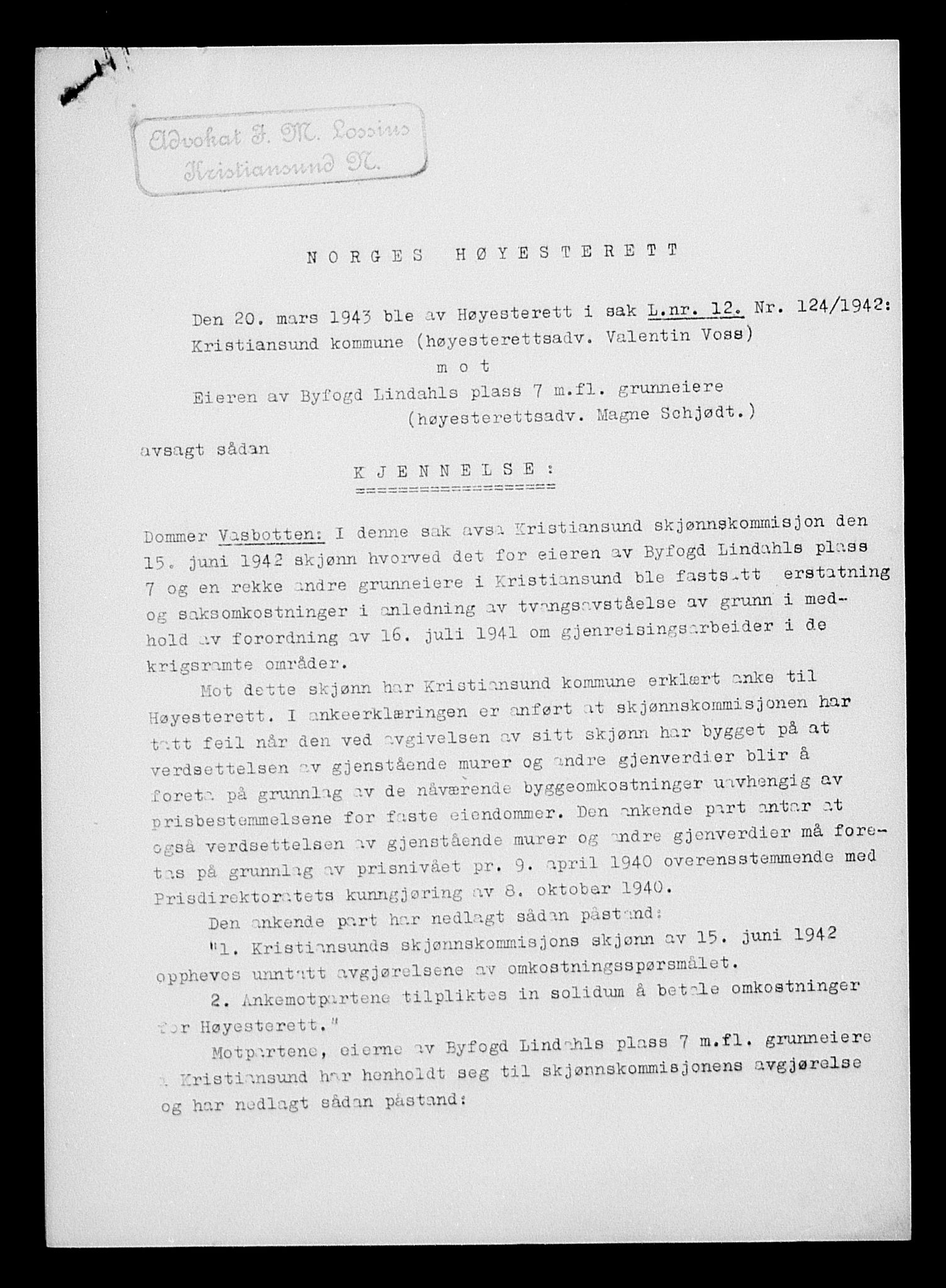 Justisdepartementet, Tilbakeføringskontoret for inndratte formuer, RA/S-1564/H/Hc/Hcb/L0910: --, 1945-1947, s. 366