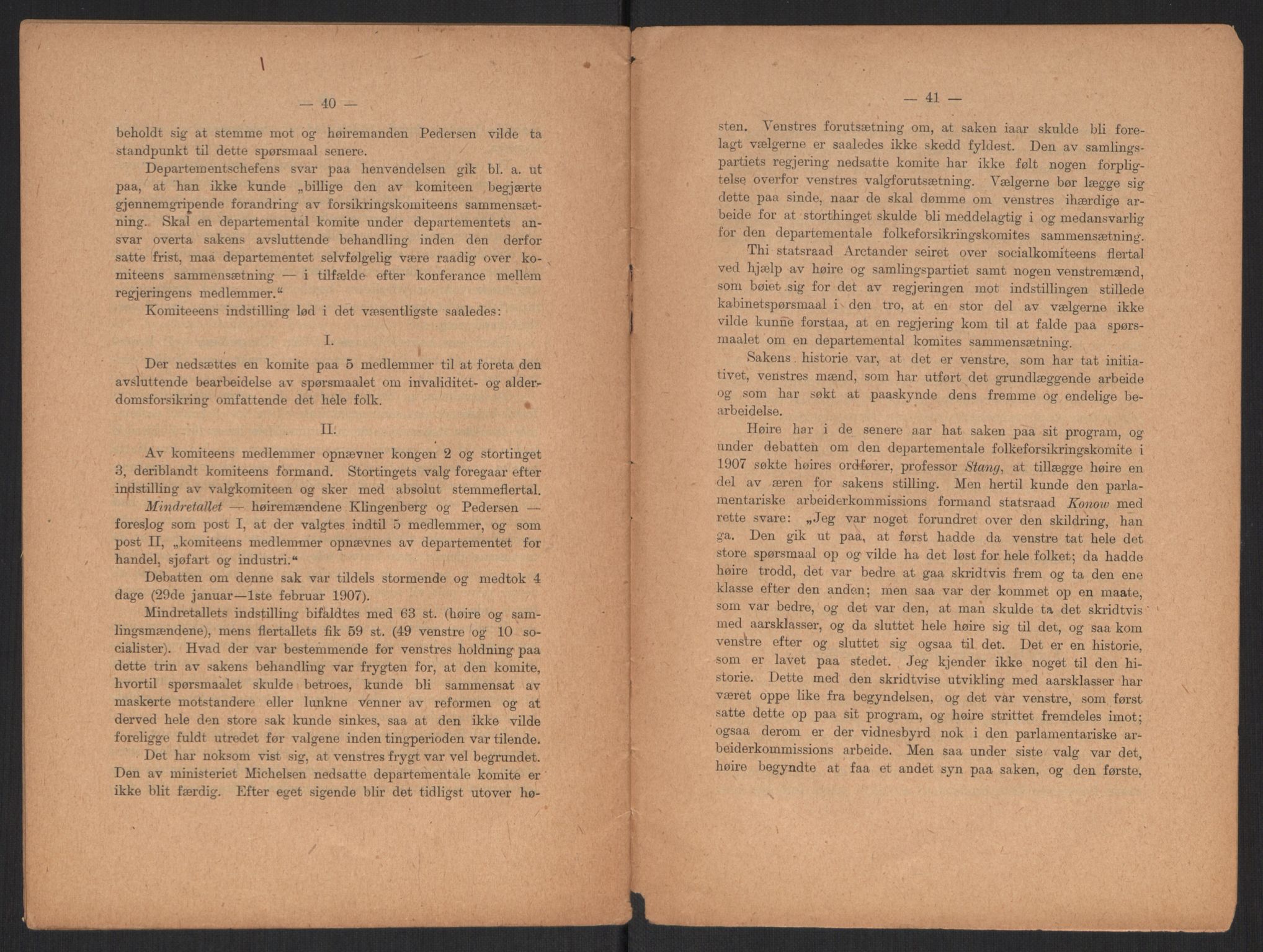Venstres Hovedorganisasjon, RA/PA-0876/X/L0001: De eldste skrifter, 1860-1936, s. 846