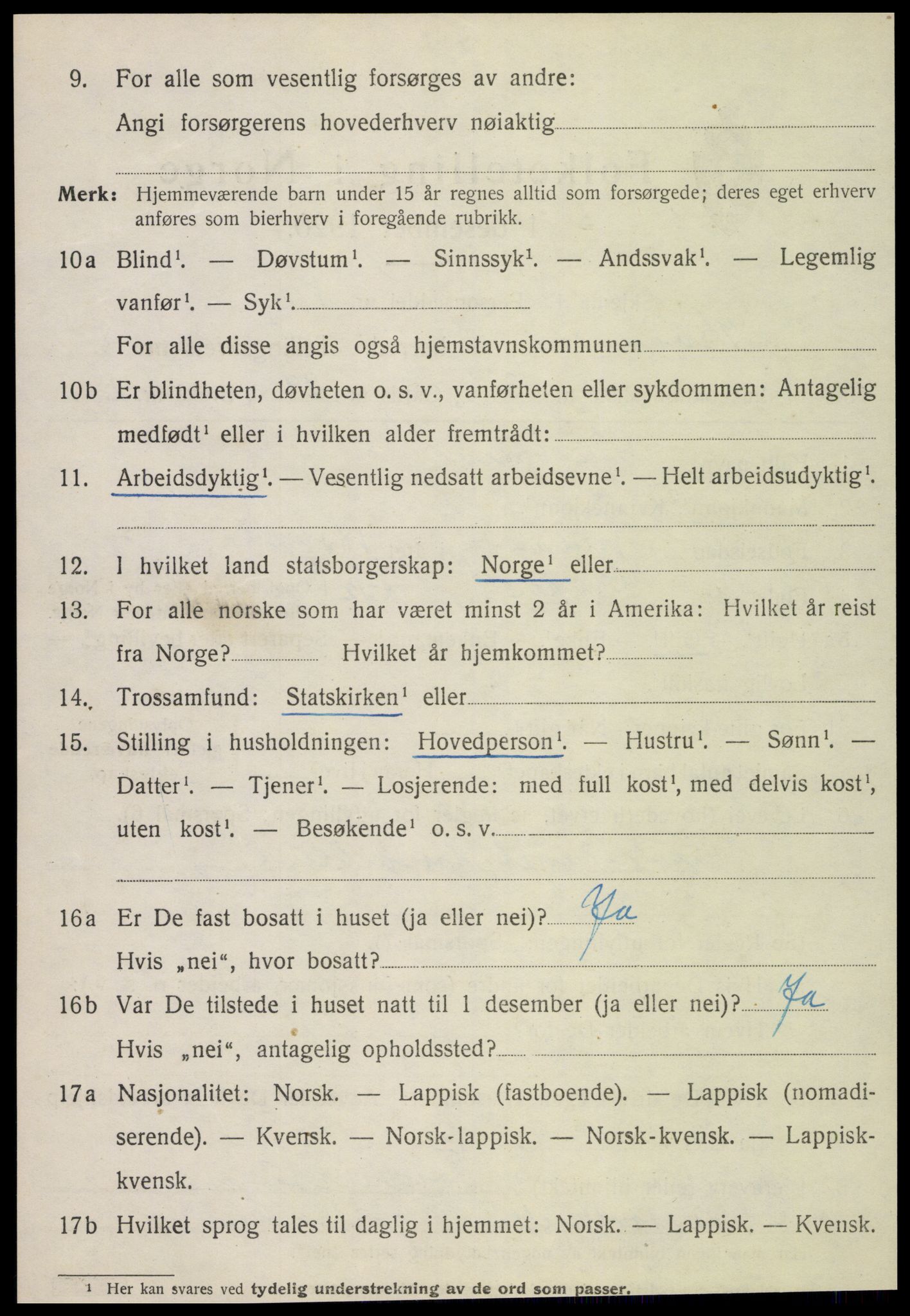 SAT, Folketelling 1920 for 1735 Kvam herred, 1920, s. 2012
