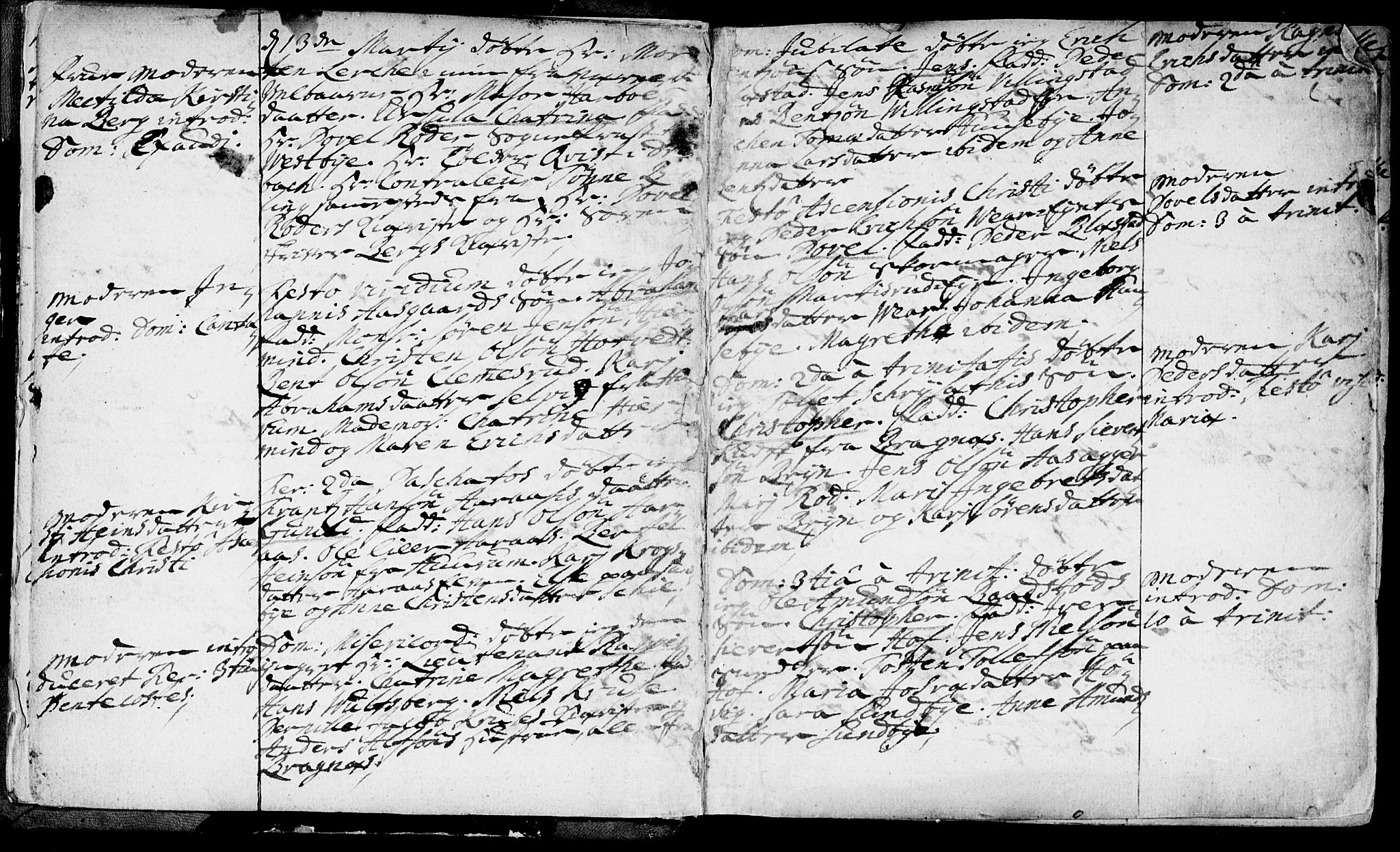 Røyken kirkebøker, SAKO/A-241/F/Fa/L0002: Ministerialbok nr. 2, 1731-1782, s. 3