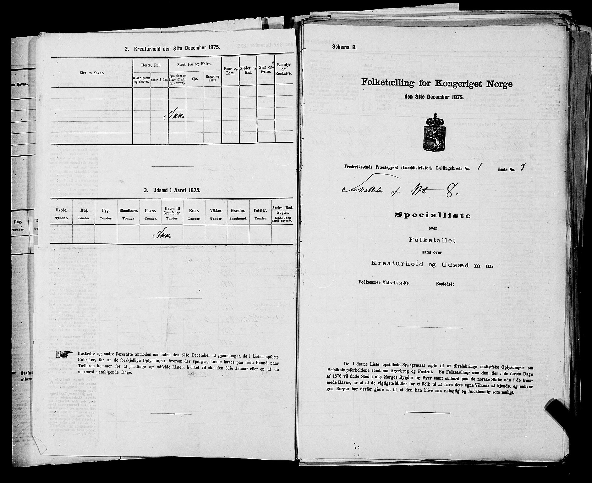 RA, Folketelling 1875 for 0132L Fredrikstad prestegjeld, Glemmen sokn, 1875, s. 37