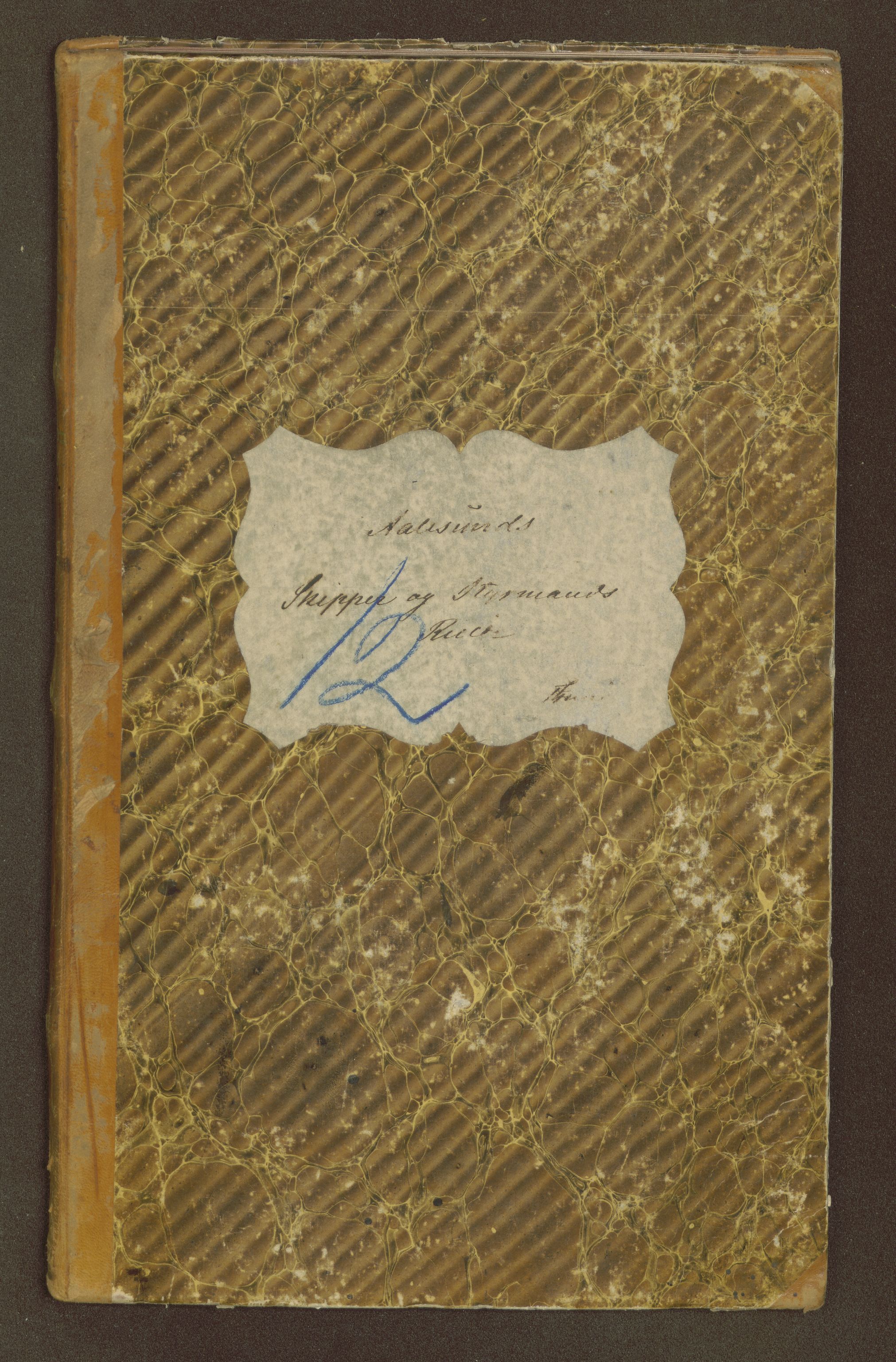 Sjøinnrulleringen - Trondhjemske distrikt, AV/SAT-A-5121/01/L0100/0001: -- / Skipper og styrmannsruller for Ålesund, Molde, Levanger og Namsos kretser, 1860-1868