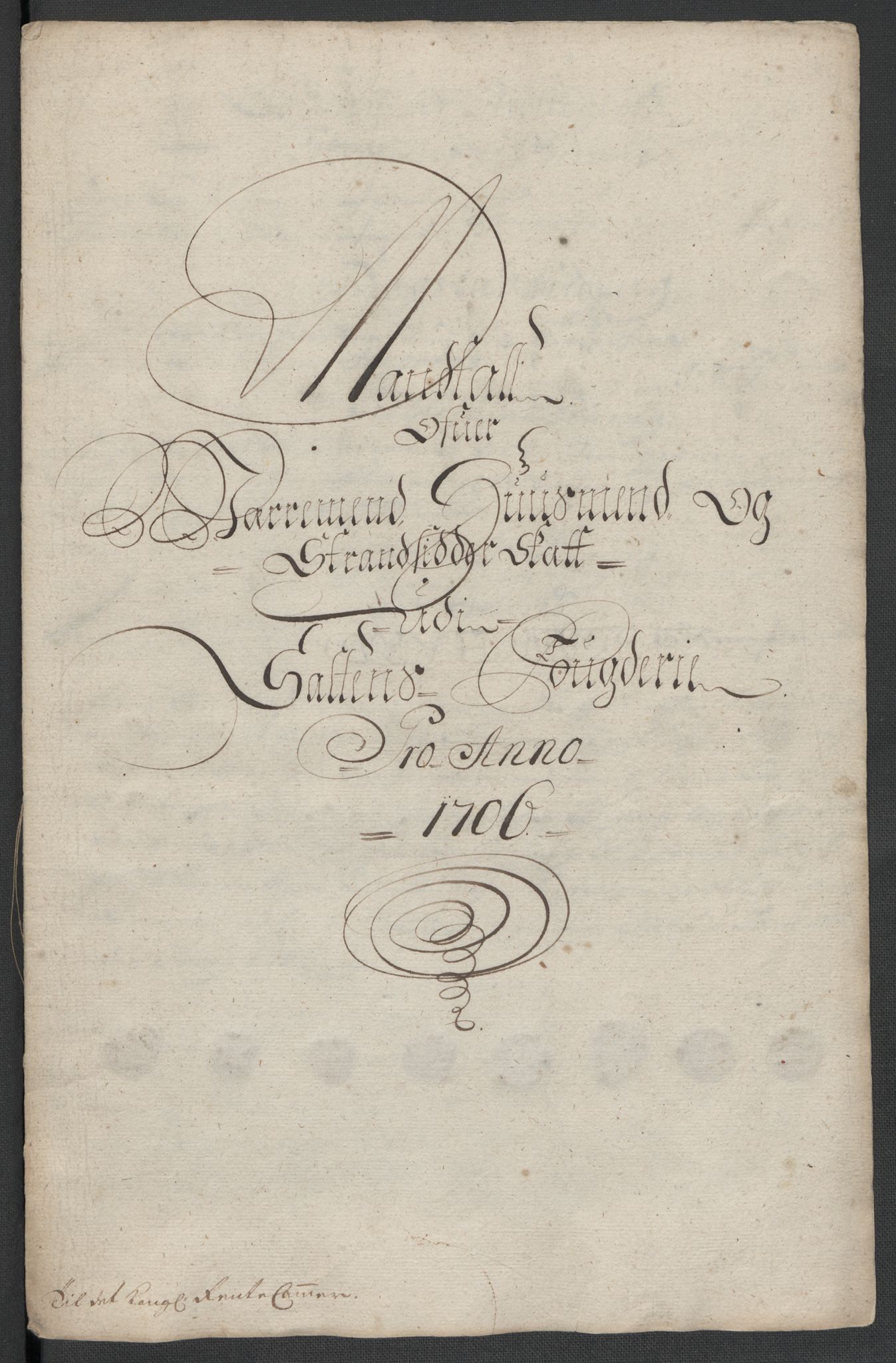 Rentekammeret inntil 1814, Reviderte regnskaper, Fogderegnskap, RA/EA-4092/R66/L4580: Fogderegnskap Salten, 1701-1706, s. 481