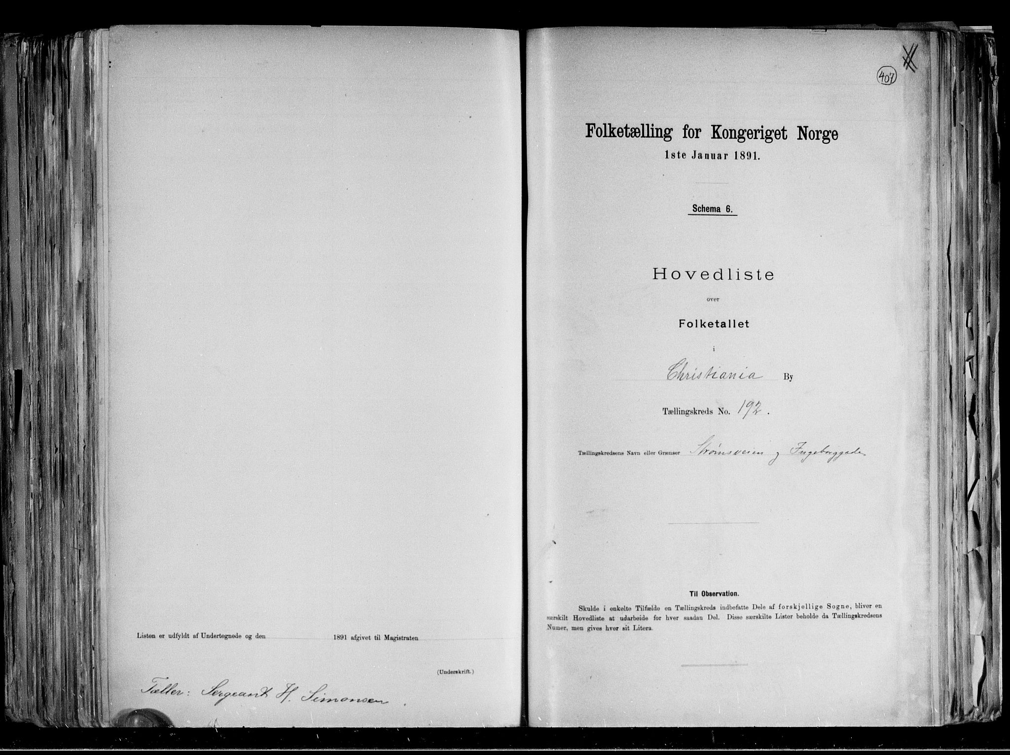 RA, Folketelling 1891 for 0301 Kristiania kjøpstad, 1891, s. 107575