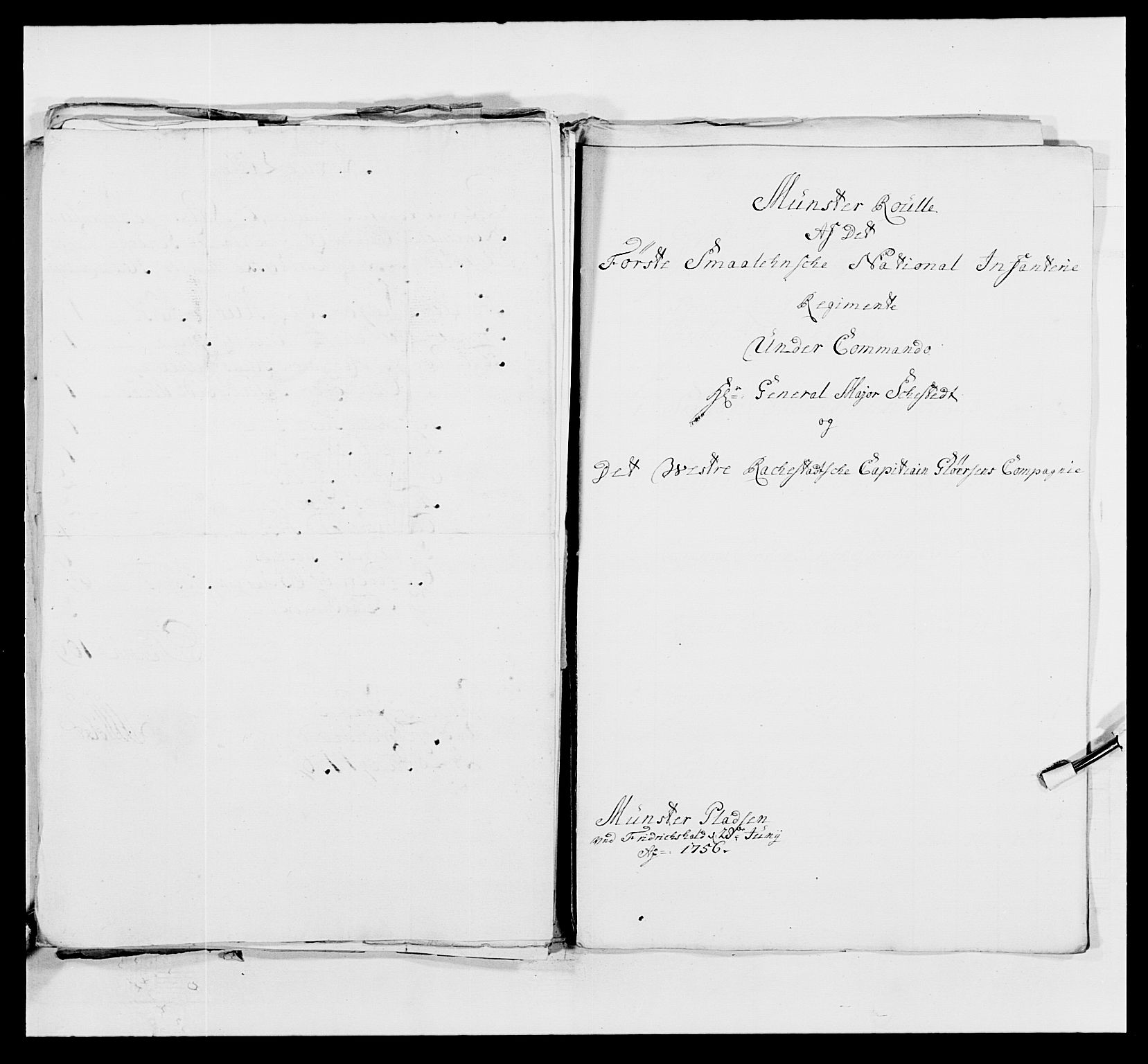 Kommanderende general (KG I) med Det norske krigsdirektorium, AV/RA-EA-5419/E/Ea/L0495: 1. Smålenske regiment, 1732-1763, s. 625