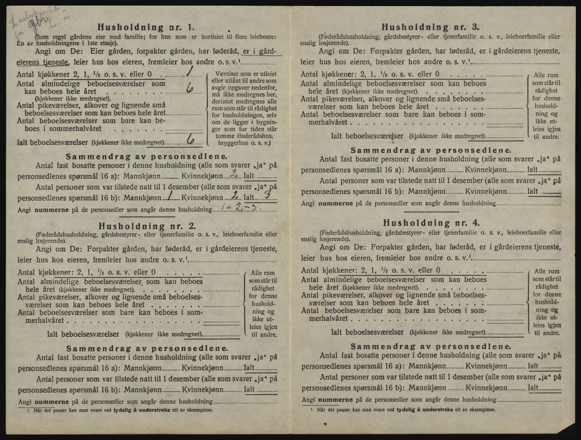 SAO, Folketelling 1920 for 0117 Idd herred, 1920, s. 1011