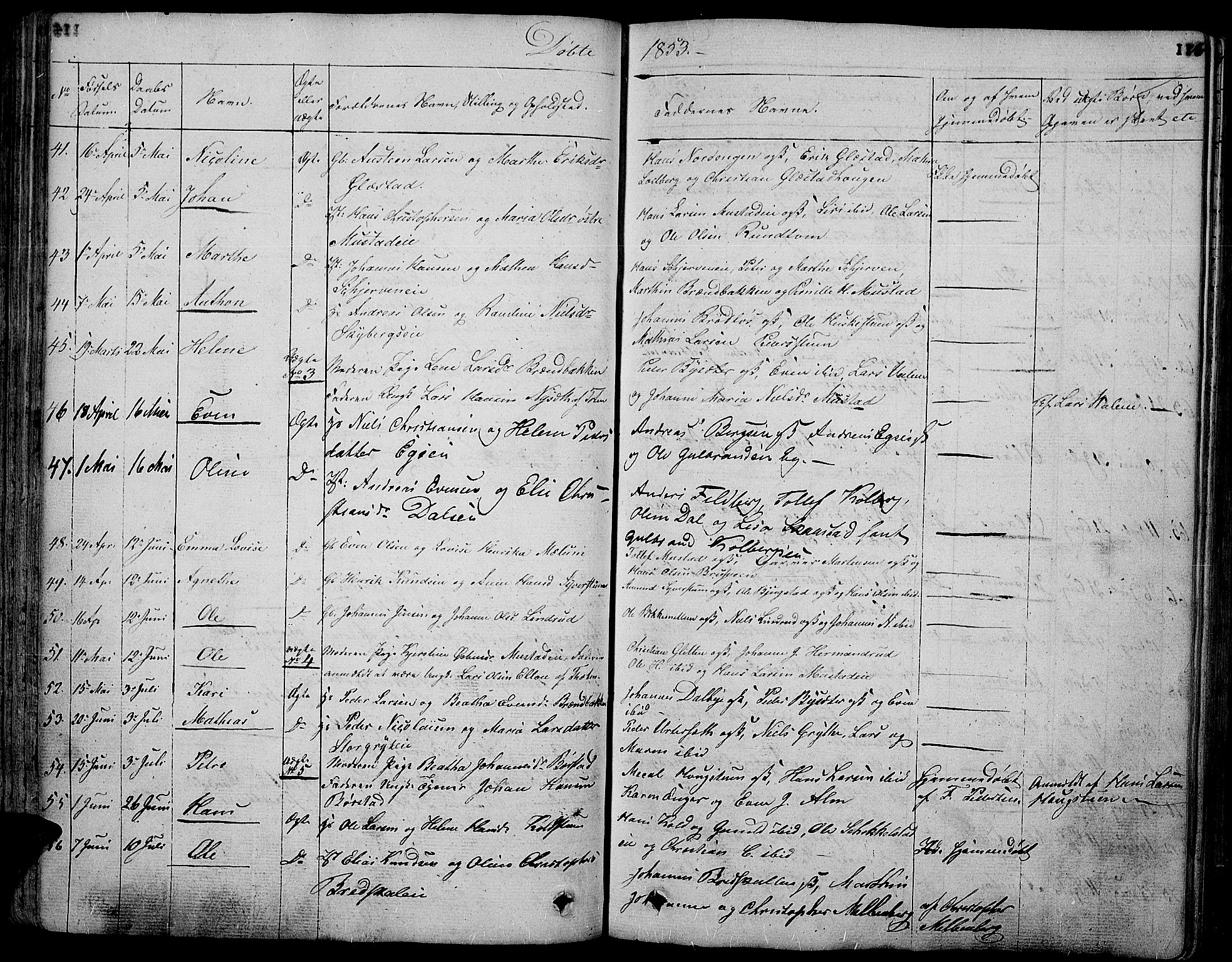 Vardal prestekontor, AV/SAH-PREST-100/H/Ha/Hab/L0004: Klokkerbok nr. 4, 1831-1853, s. 115