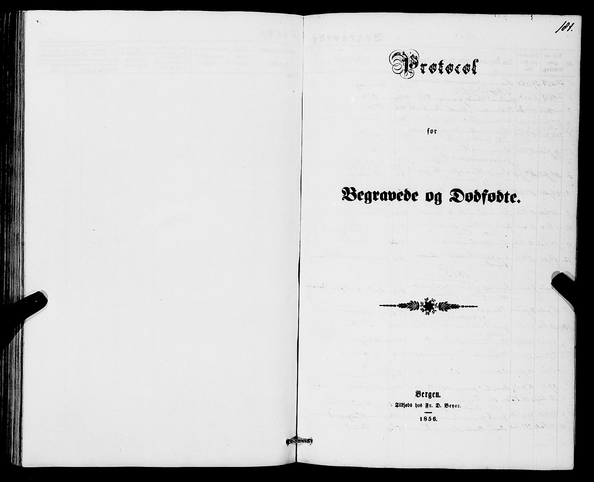 Sveio Sokneprestembete, SAB/A-78501/H/Hab: Klokkerbok nr. B 1, 1864-1886, s. 181