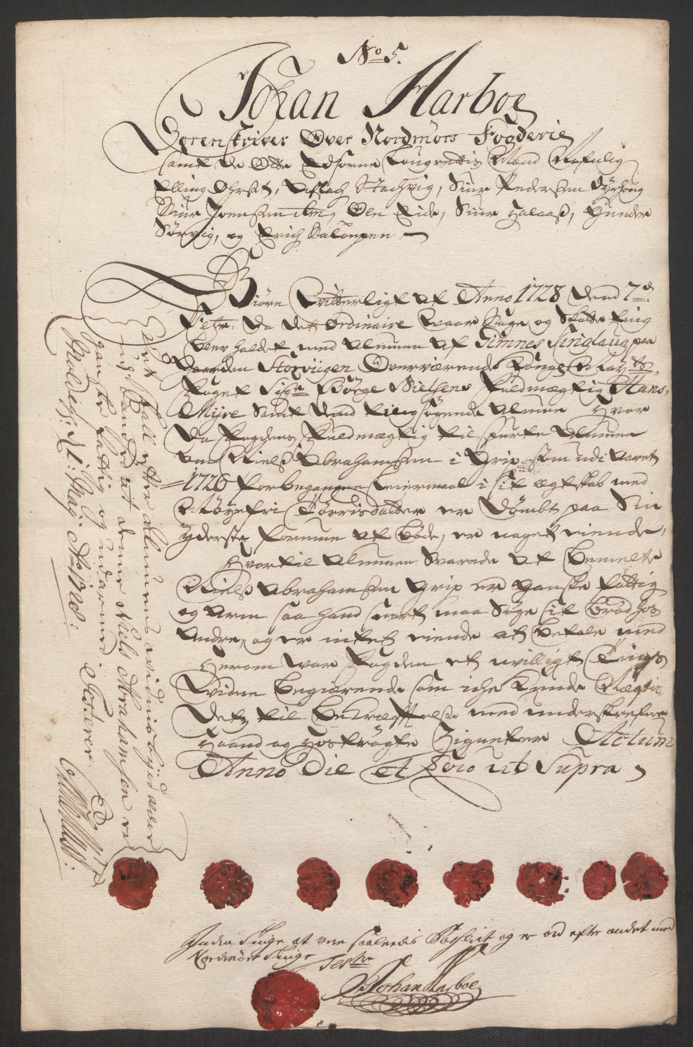 Rentekammeret inntil 1814, Reviderte regnskaper, Fogderegnskap, RA/EA-4092/R56/L3759: Fogderegnskap Nordmøre, 1726, s. 348