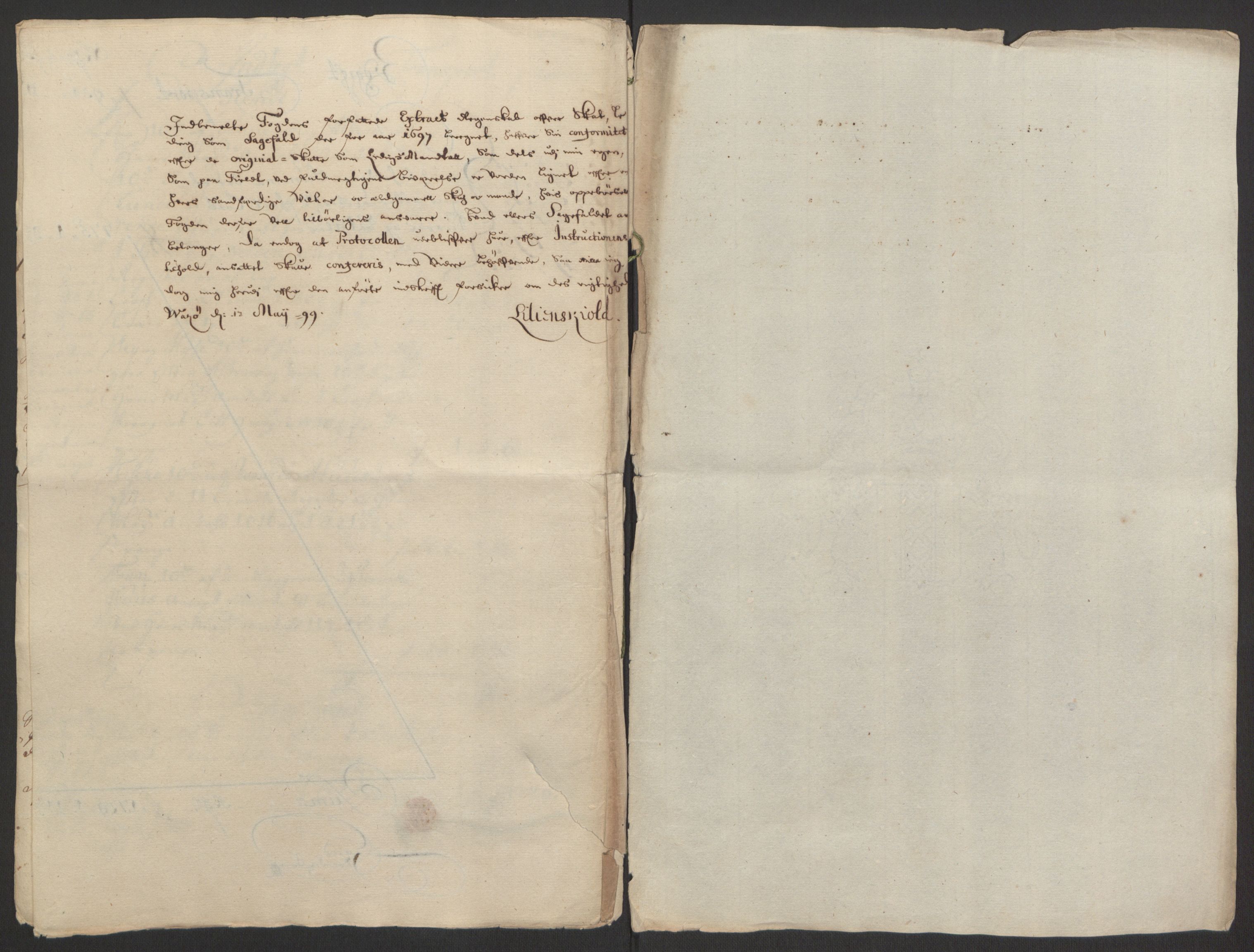 Rentekammeret inntil 1814, Reviderte regnskaper, Fogderegnskap, AV/RA-EA-4092/R69/L4851: Fogderegnskap Finnmark/Vardøhus, 1691-1700, s. 297
