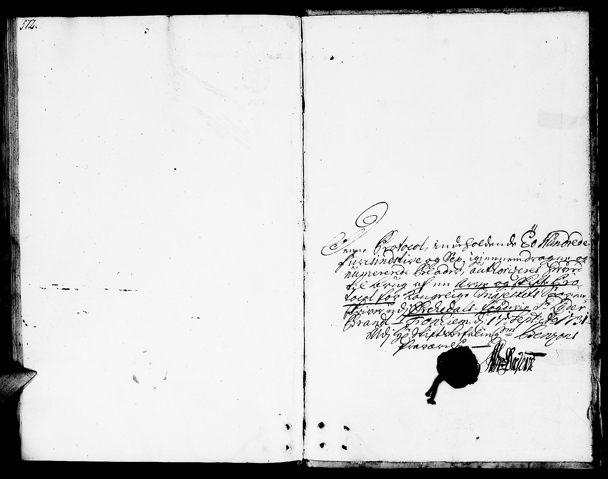Orkdal sorenskriveri, SAT/A-4169/1/3/3Aa/L0003: Skifteprotokoller, 1731-1735
