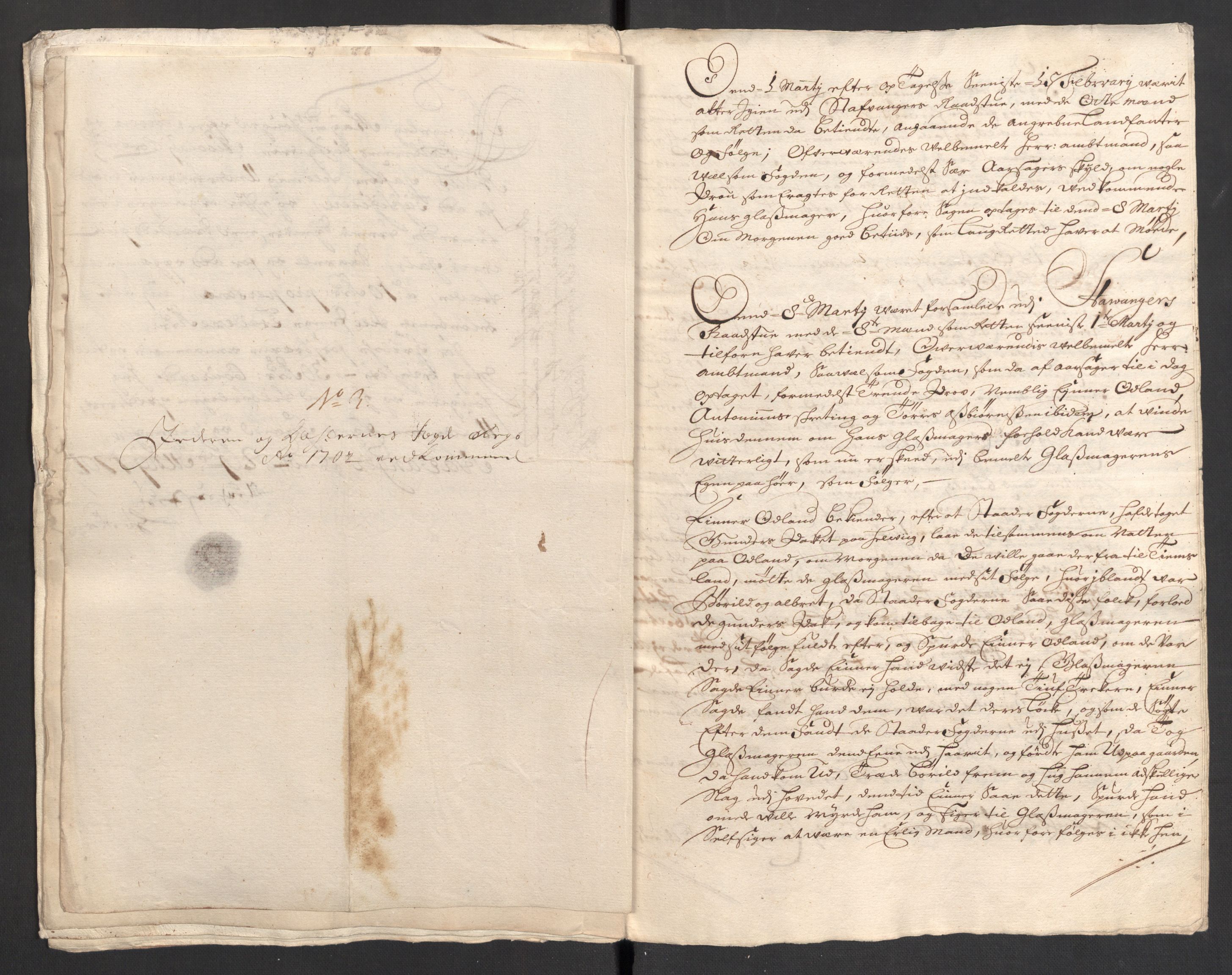 Rentekammeret inntil 1814, Reviderte regnskaper, Fogderegnskap, AV/RA-EA-4092/R46/L2731: Fogderegnskap Jæren og Dalane, 1700-1702, s. 305