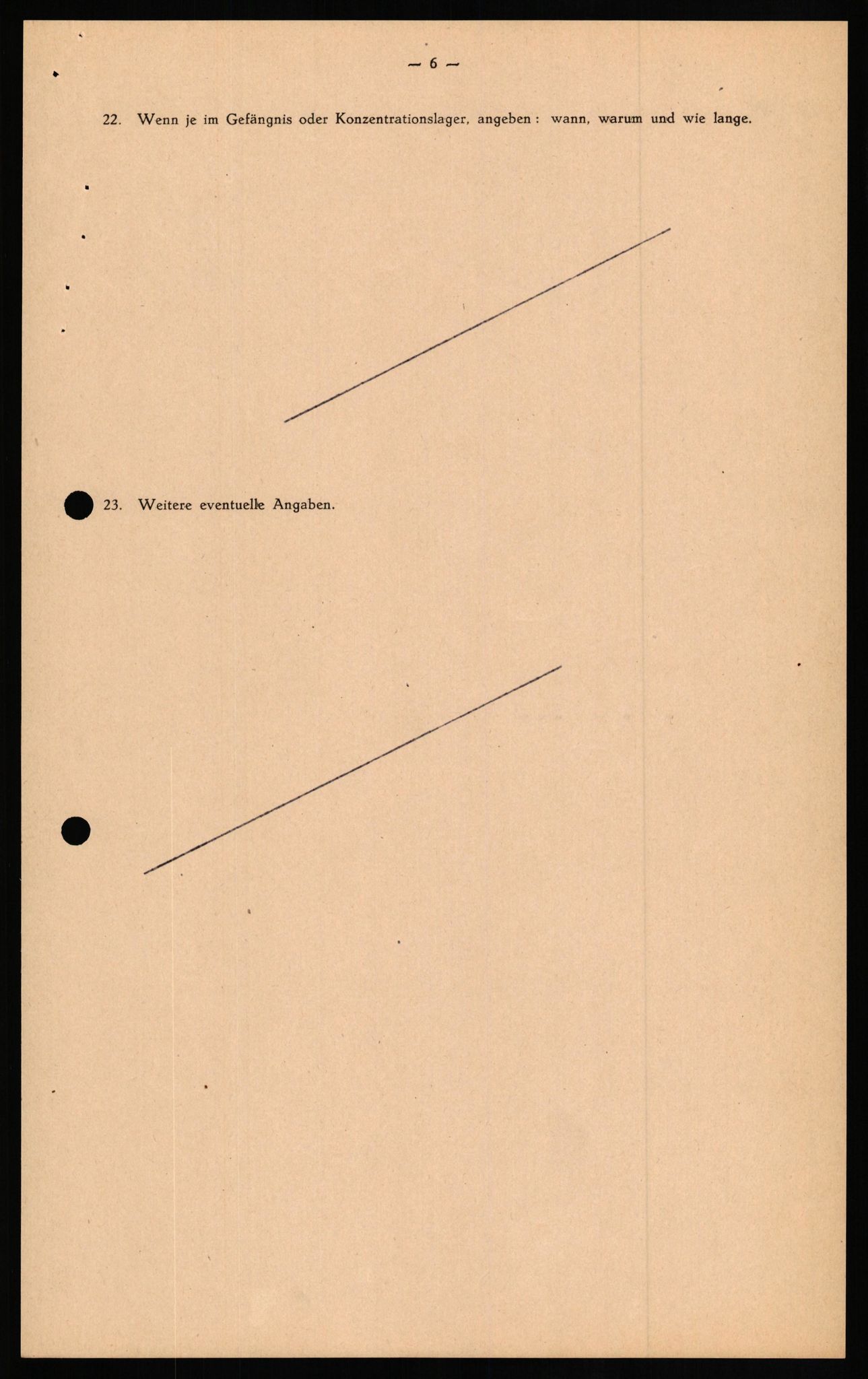 Forsvaret, Forsvarets overkommando II, AV/RA-RAFA-3915/D/Db/L0021: CI Questionaires. Tyske okkupasjonsstyrker i Norge. Tyskere., 1945-1946, s. 101