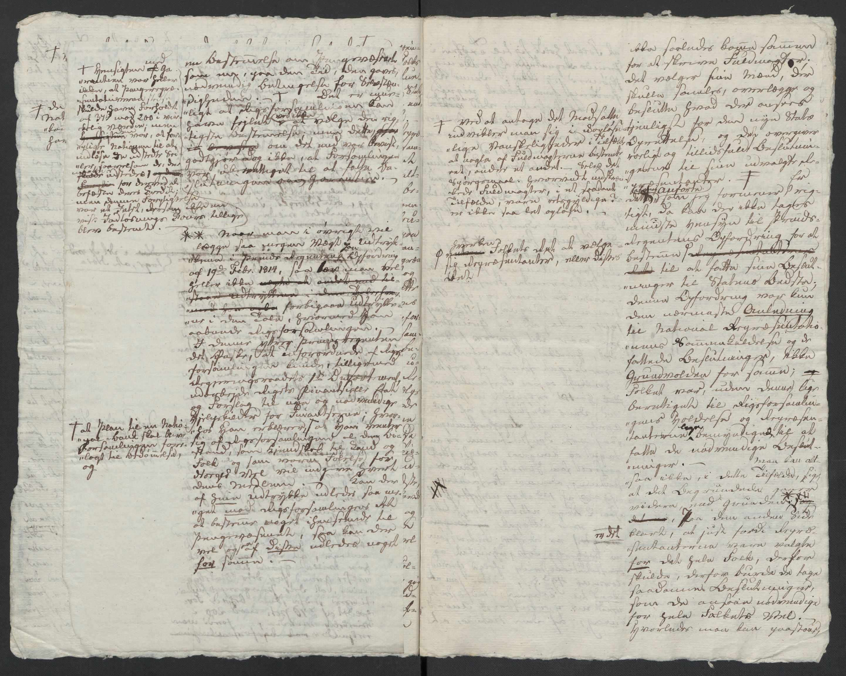 Christie, Wilhelm Frimann Koren, AV/RA-PA-0014/F/L0005: Christies dokumenter fra Stortinget, 1815-1816, s. 489