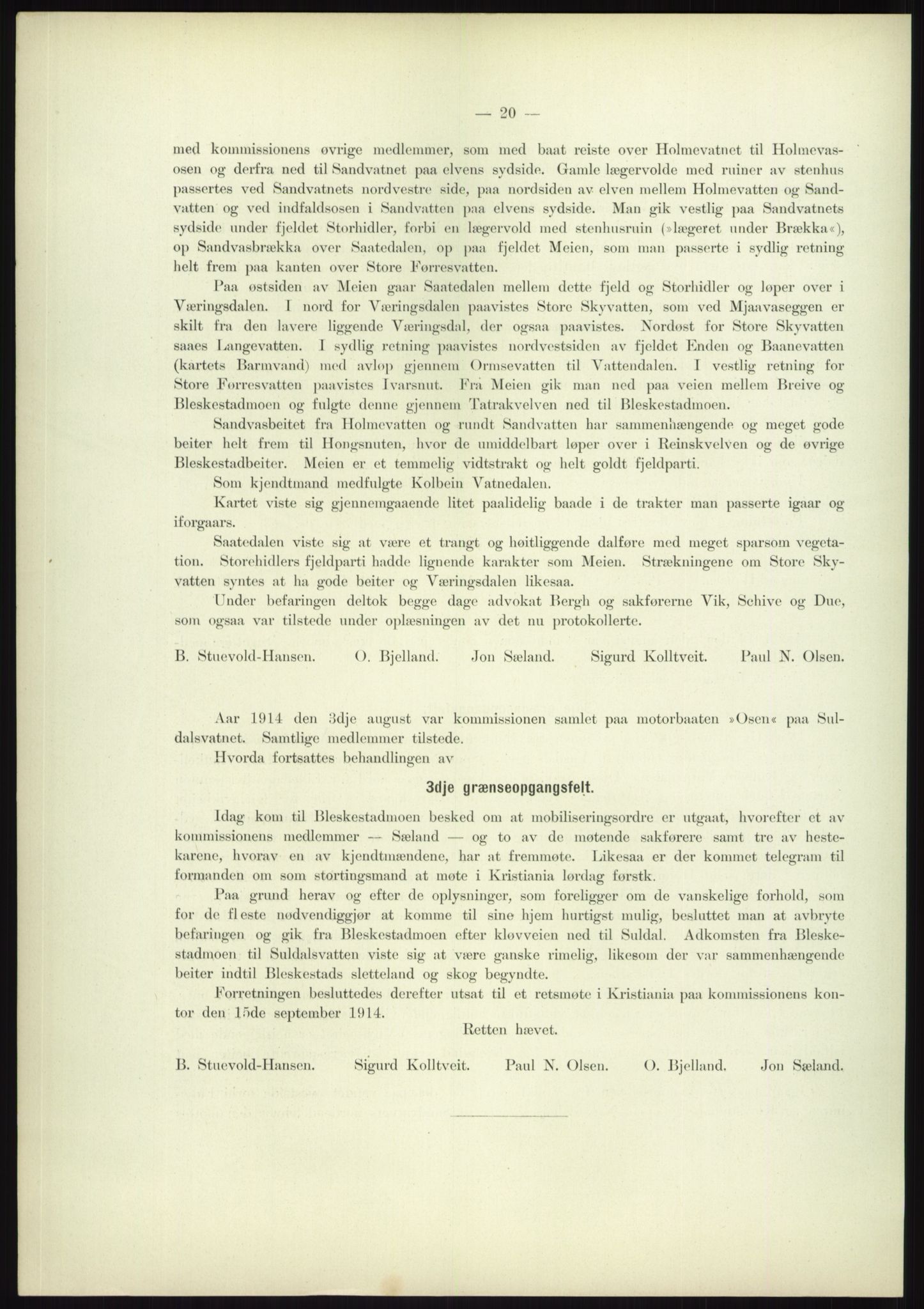 Høyfjellskommisjonen, RA/S-1546/X/Xa/L0001: Nr. 1-33, 1909-1953, s. 1246
