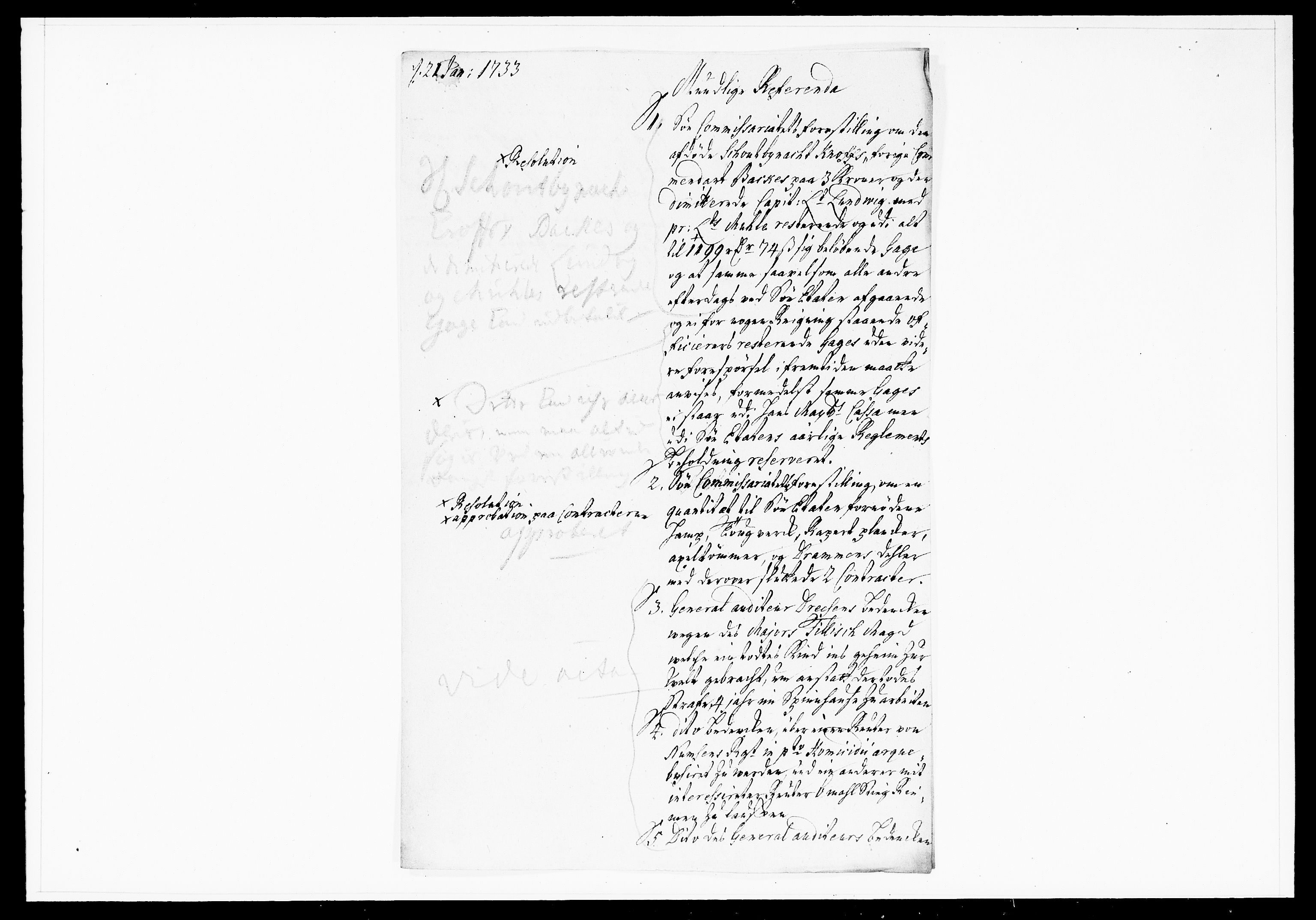 Krigskollegiet, Krigskancelliet, DRA/A-0006/-/1103-1107: Refererede sager, 1732, s. 36