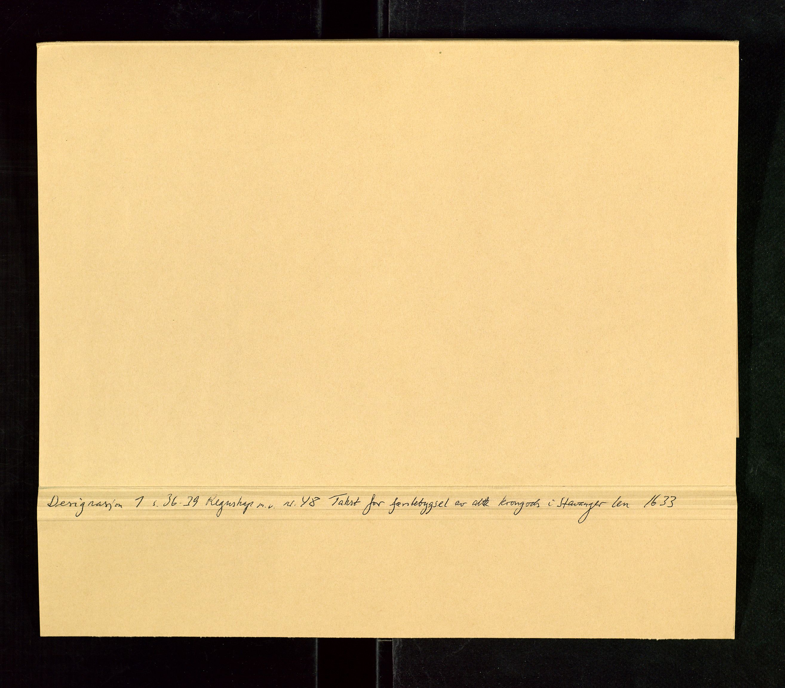 Stavanger len, AV/SAST-A-101870/Ob/L0022: Diverse, 1625-1641, s. 311