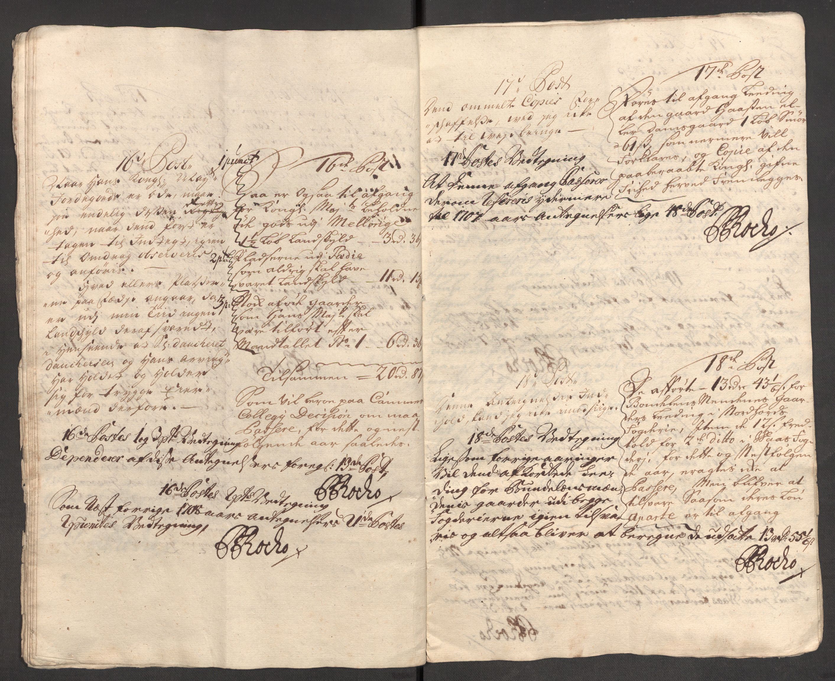 Rentekammeret inntil 1814, Reviderte regnskaper, Fogderegnskap, AV/RA-EA-4092/R51/L3191: Fogderegnskap Nordhordland og Voss, 1710, s. 293