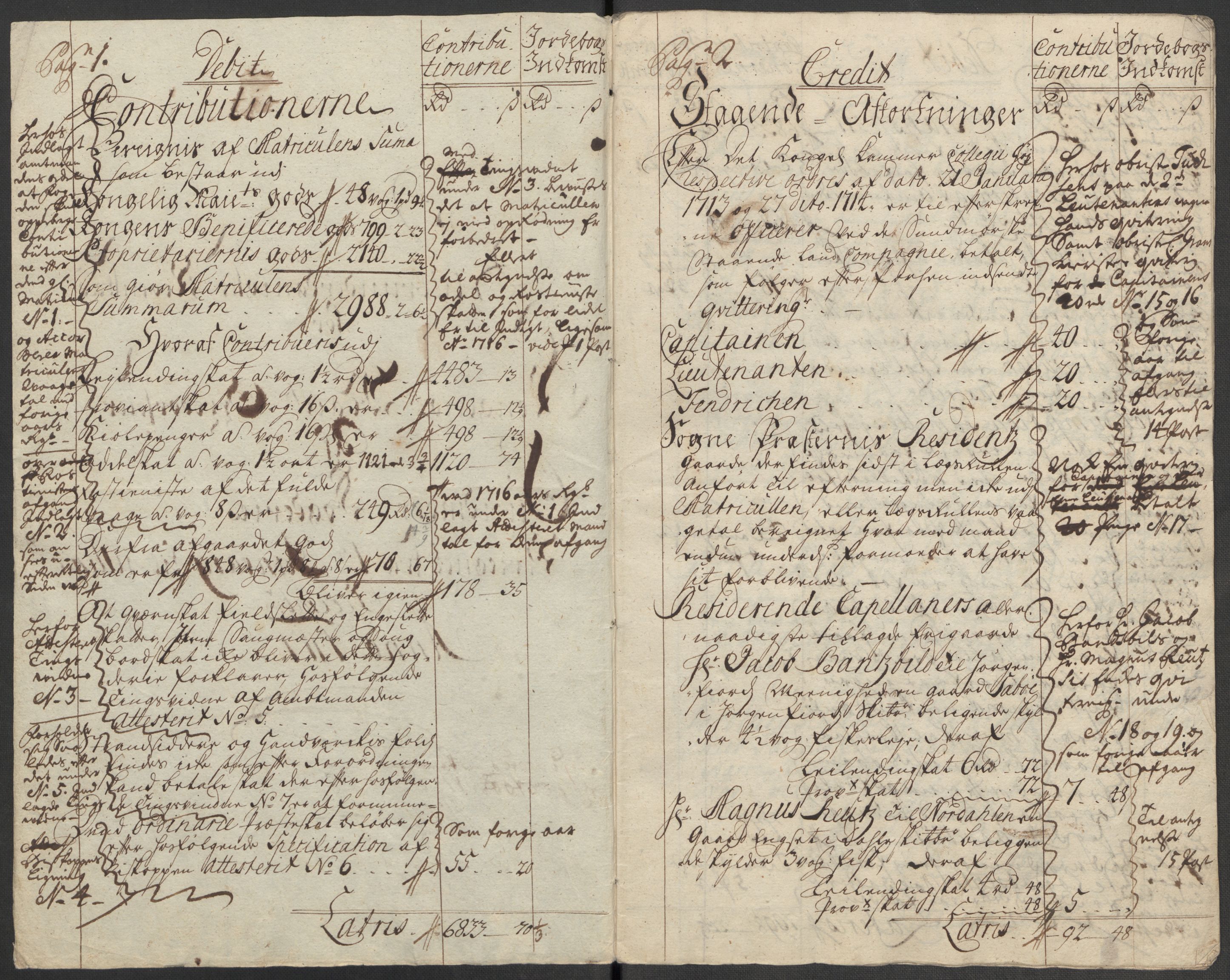 Rentekammeret inntil 1814, Reviderte regnskaper, Fogderegnskap, AV/RA-EA-4092/R54/L3569: Fogderegnskap Sunnmøre, 1717, s. 4