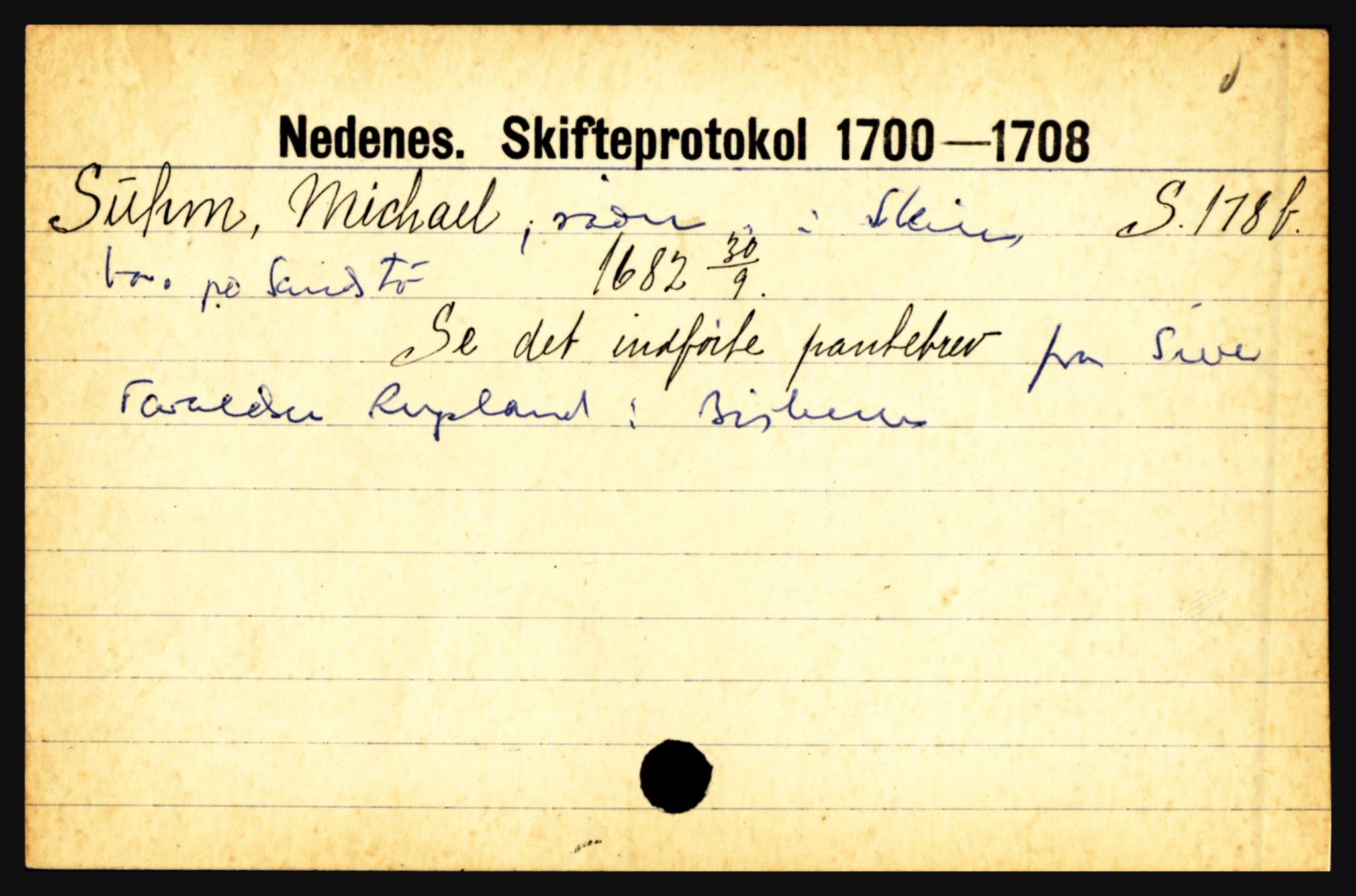 Nedenes sorenskriveri før 1824, AV/SAK-1221-0007/H, s. 29213