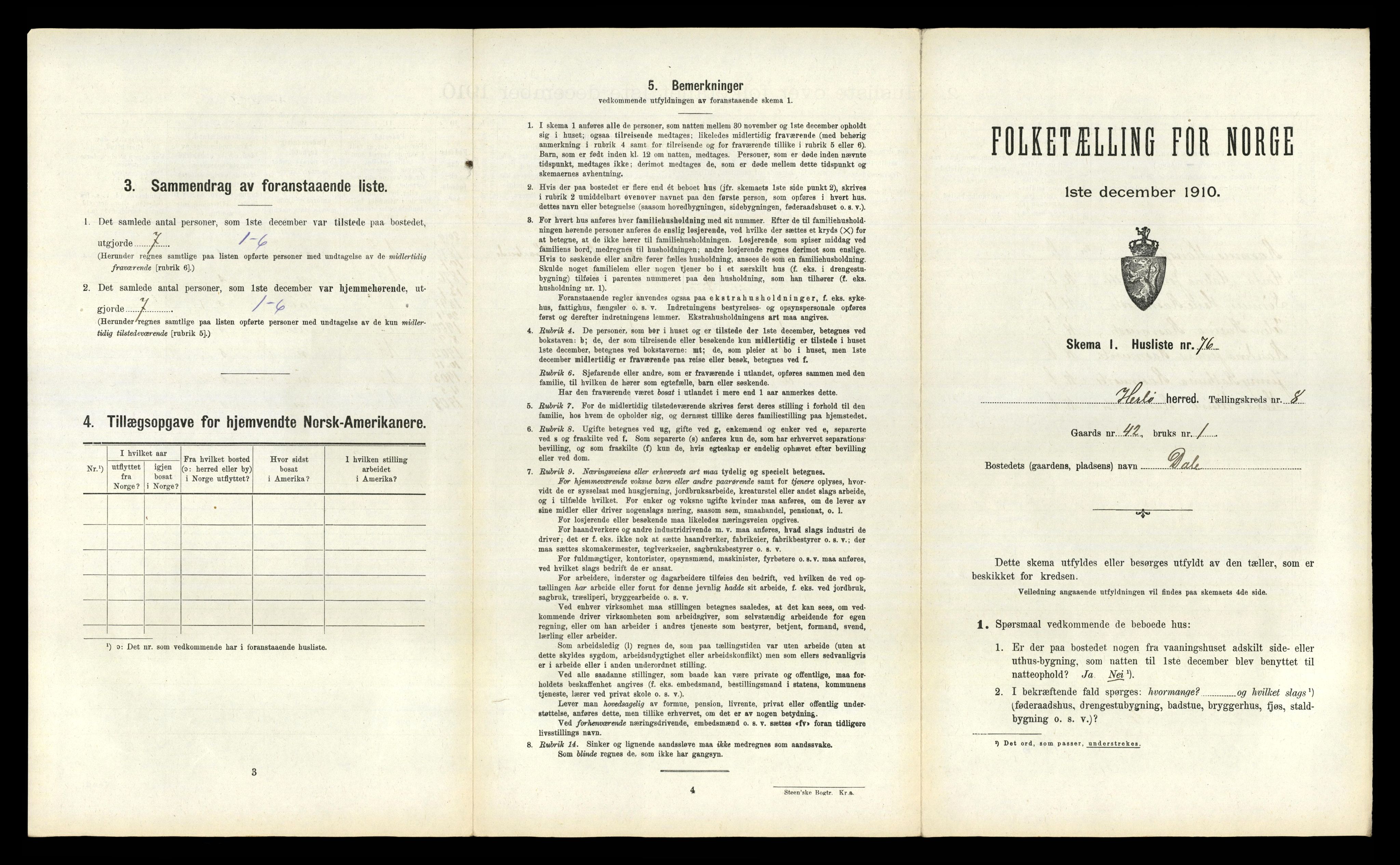 RA, Folketelling 1910 for 1258 Herdla herred, 1910, s. 982