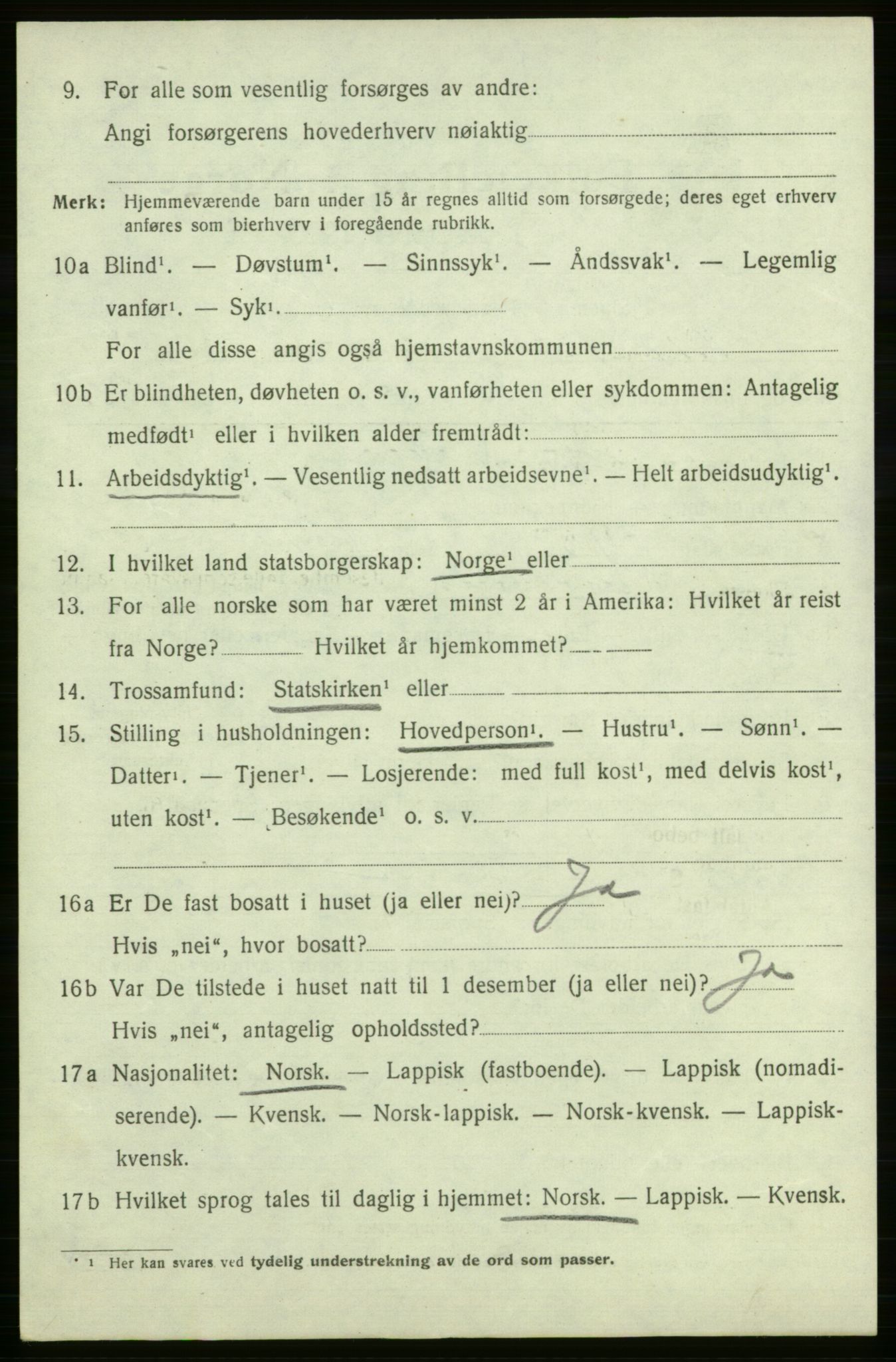 SATØ, Folketelling 1920 for 2018 Måsøy herred, 1920, s. 2247