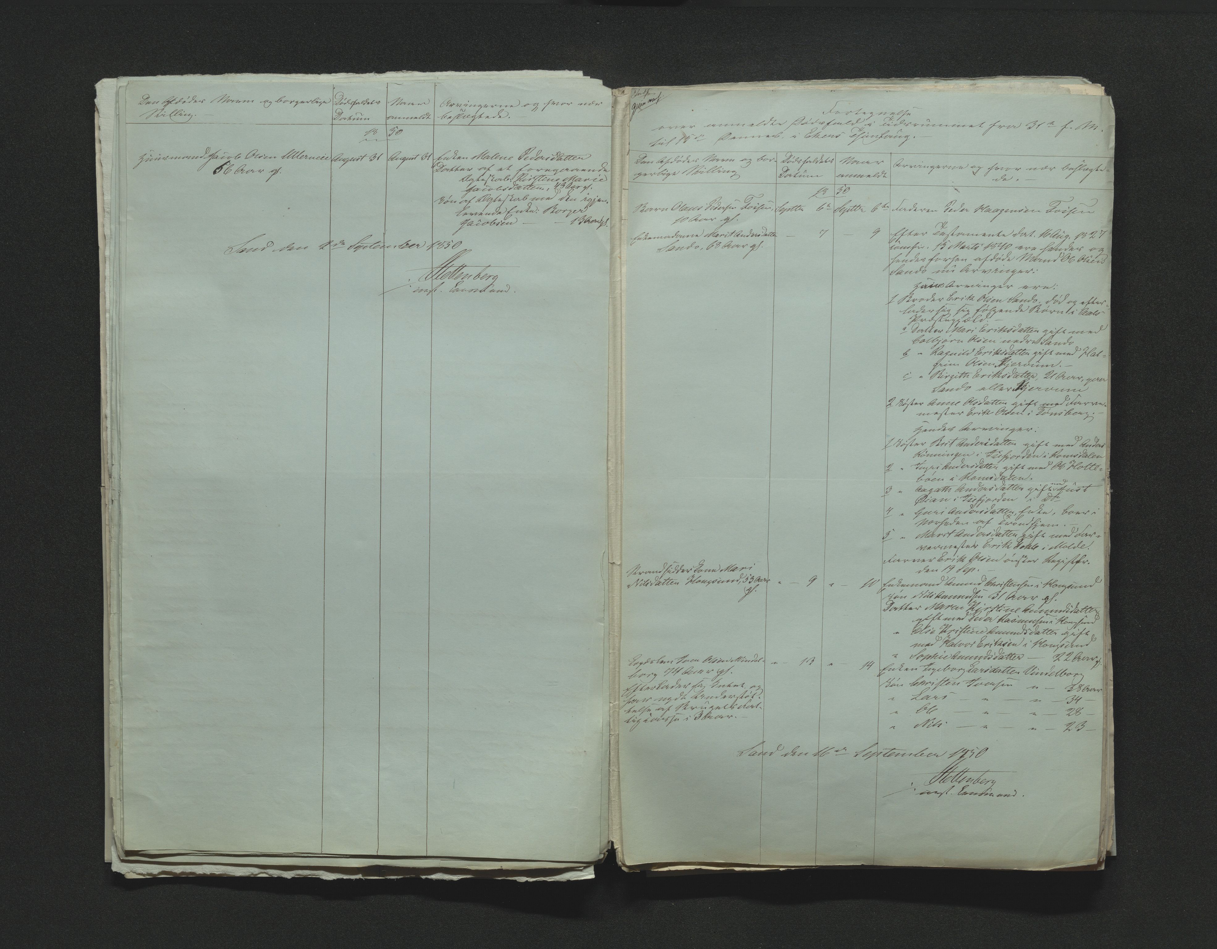 Eiker, Modum og Sigdal sorenskriveri, AV/SAKO-A-123/H/Ha/Hab/L0008: Dødsfallsmeldinger, 1850-1853