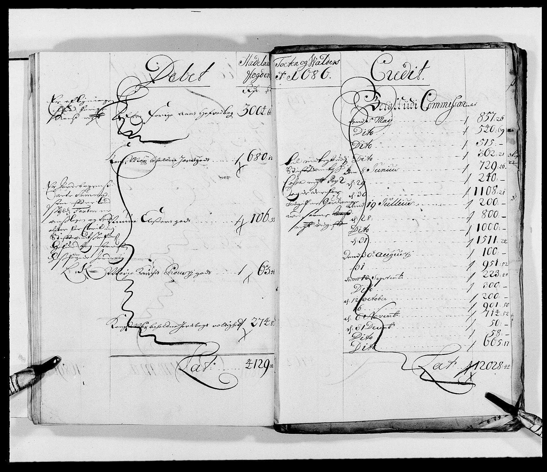 Rentekammeret inntil 1814, Reviderte regnskaper, Fogderegnskap, AV/RA-EA-4092/R18/L1287: Fogderegnskap Hadeland, Toten og Valdres, 1688, s. 59