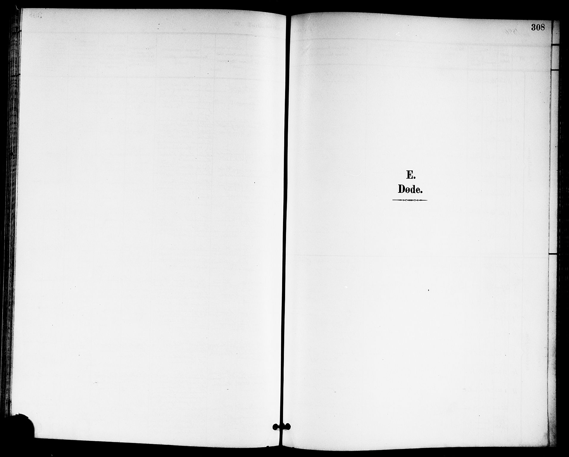 Skedsmo prestekontor Kirkebøker, AV/SAO-A-10033a/G/Ga/L0005a: Klokkerbok nr. I 5A, 1896-1901, s. 308