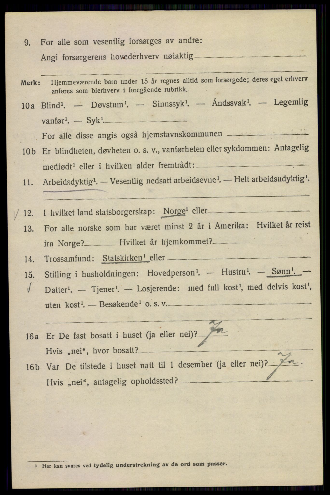 SAO, Folketelling 1920 for 0301 Kristiania kjøpstad, 1920, s. 542124