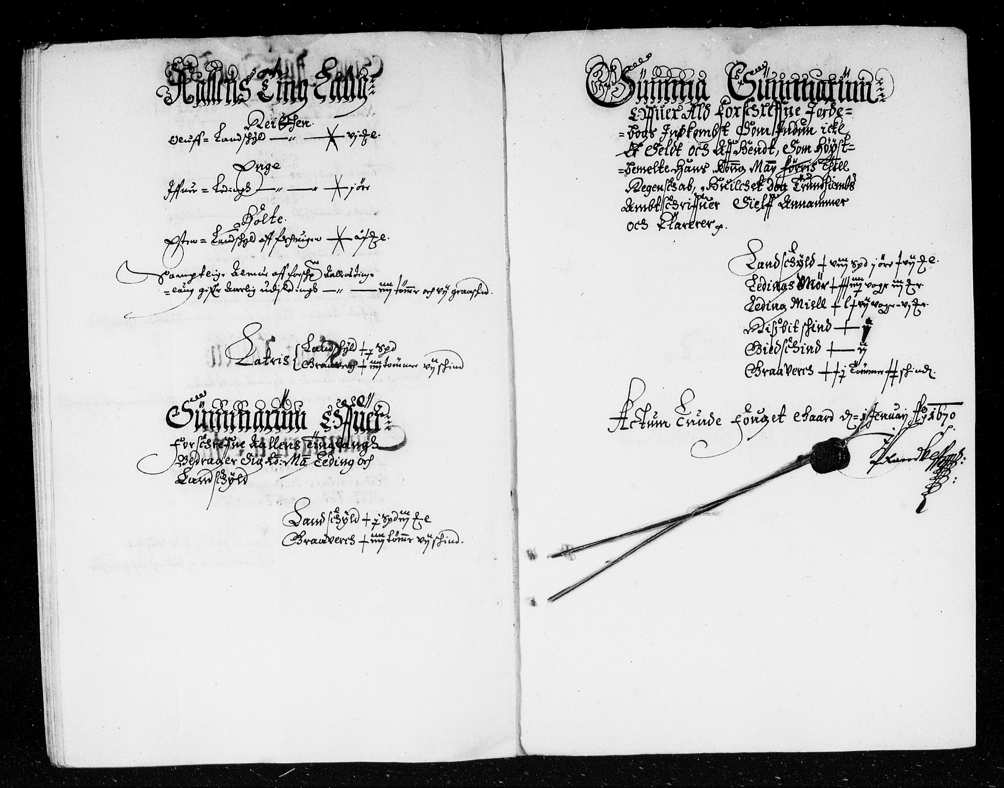 Rentekammeret inntil 1814, Reviderte regnskaper, Stiftamtstueregnskaper, Trondheim stiftamt og Nordland amt, AV/RA-EA-6044/R/Rd/L0026: Trondheim stiftamt, 1669