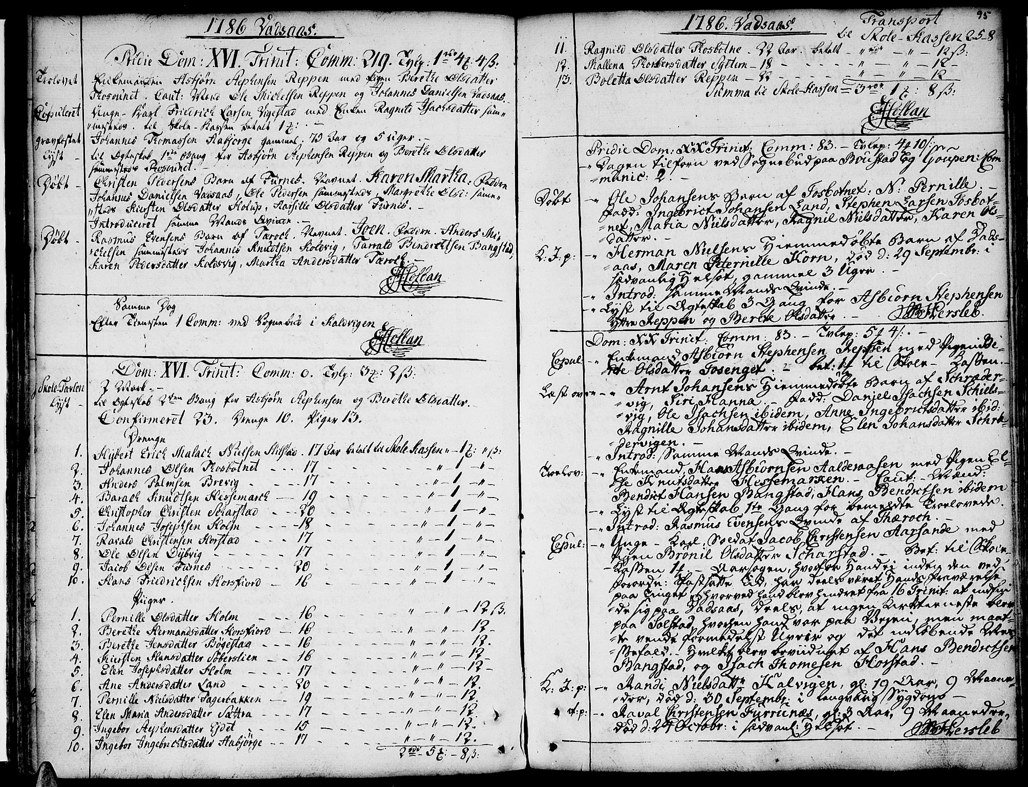 Ministerialprotokoller, klokkerbøker og fødselsregistre - Nordland, AV/SAT-A-1459/810/L0137: Ministerialbok nr. 810A01, 1752-1817, s. 95