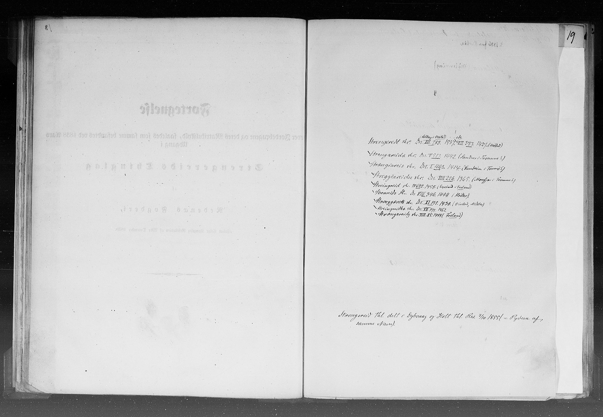 Rygh, RA/PA-0034/F/Fb/L0008: Matrikkelen for 1838 - Nedenes amt (Aust-Agder fylke), 1838, s. 18b