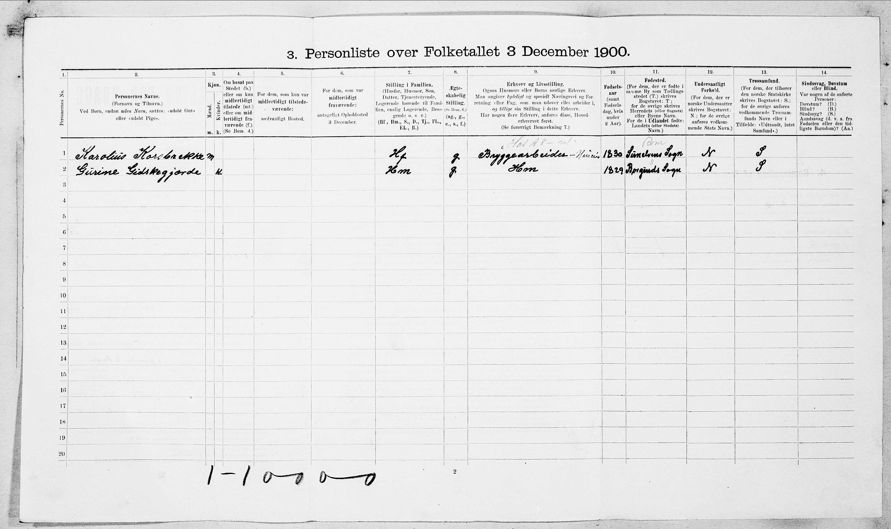 SAT, Folketelling 1900 for 1501 Ålesund kjøpstad, 1900, s. 5028
