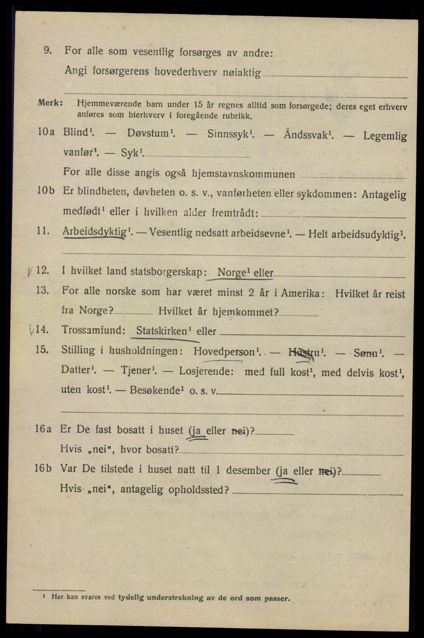 SAO, Folketelling 1920 for 0301 Kristiania kjøpstad, 1920, s. 151432