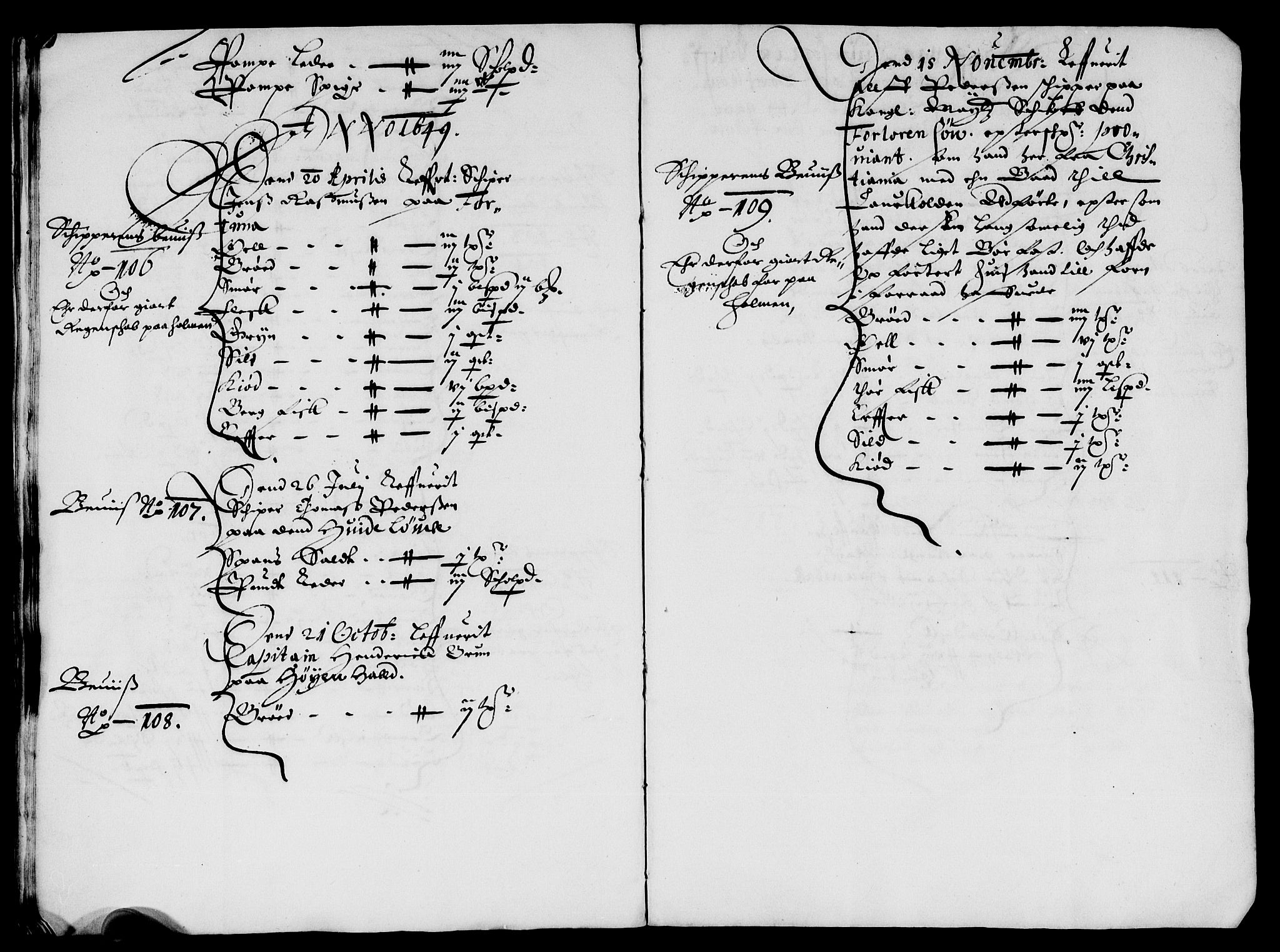 Rentekammeret inntil 1814, Reviderte regnskaper, Lensregnskaper, AV/RA-EA-5023/R/Rb/Rba/L0197: Akershus len, 1648-1650