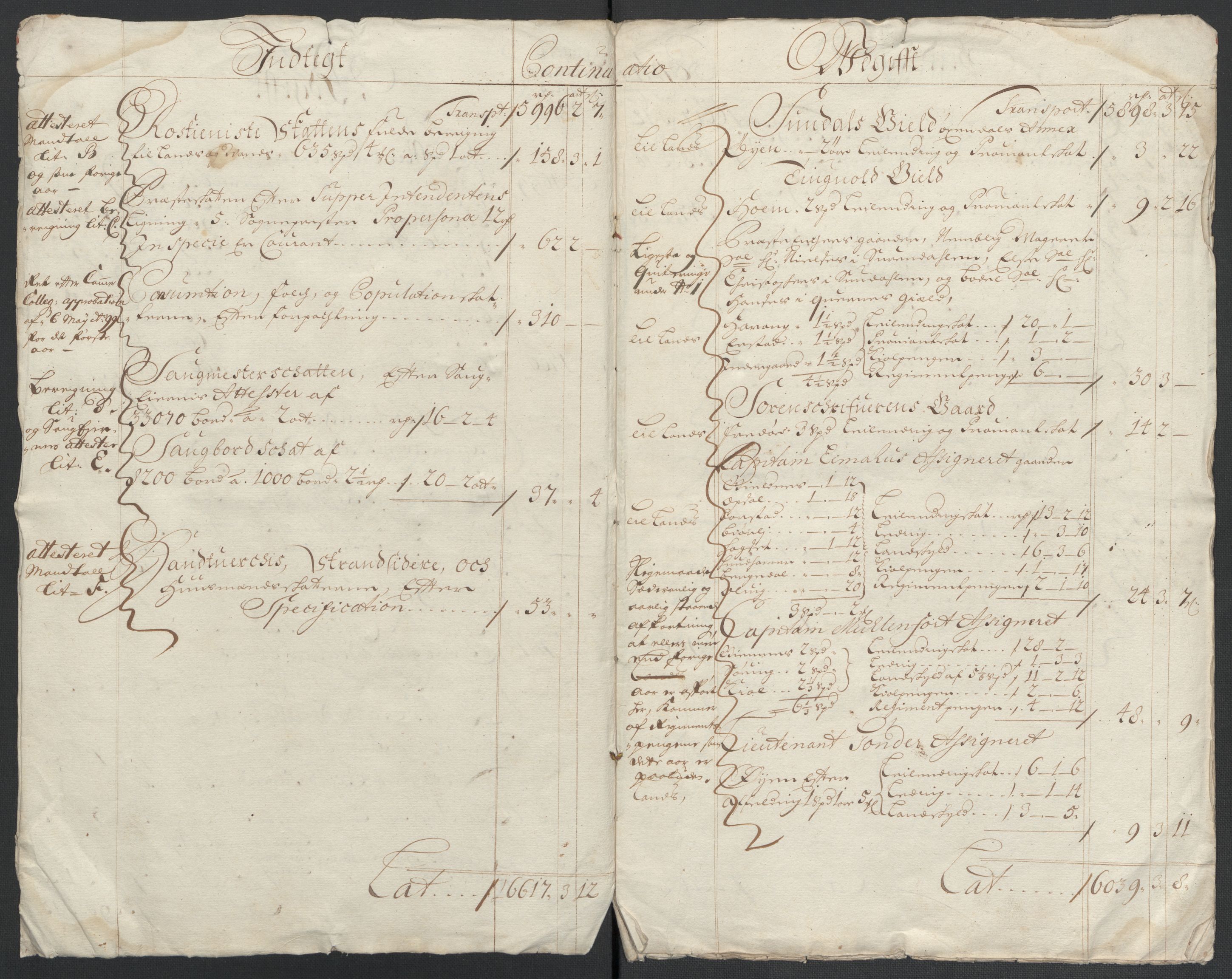 Rentekammeret inntil 1814, Reviderte regnskaper, Fogderegnskap, AV/RA-EA-4092/R56/L3738: Fogderegnskap Nordmøre, 1699, s. 7