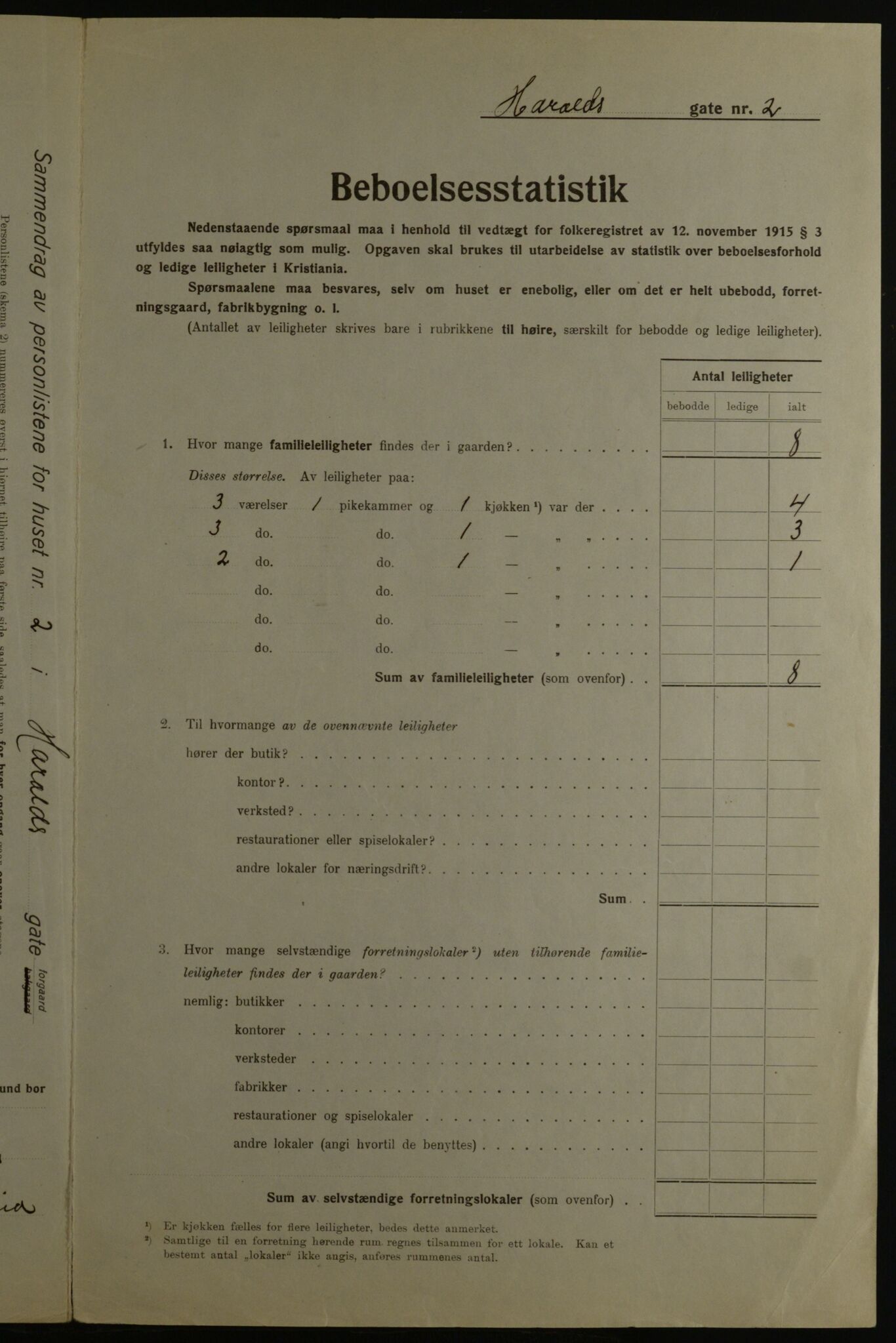 OBA, Kommunal folketelling 1.12.1923 for Kristiania, 1923, s. 142348