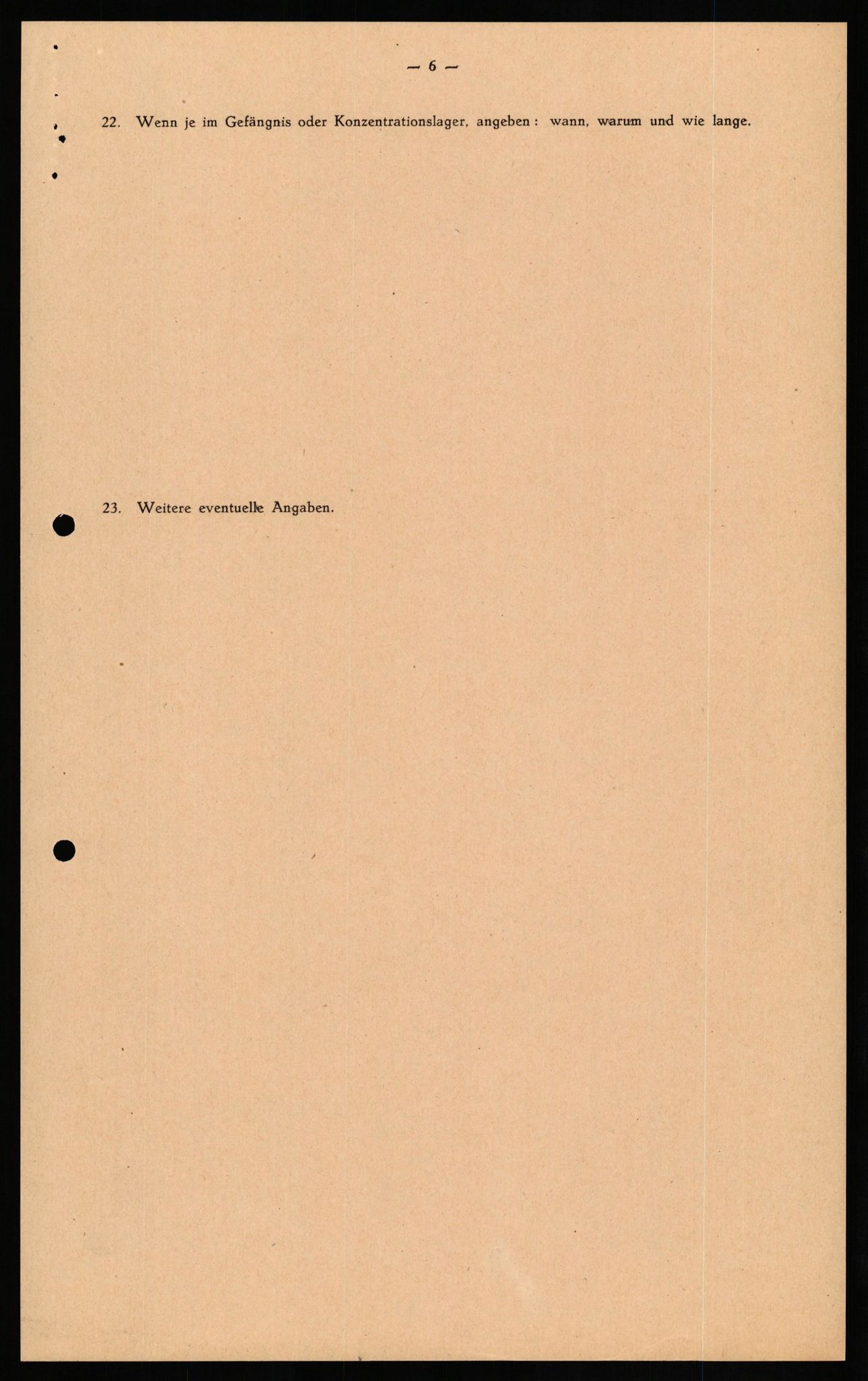 Forsvaret, Forsvarets overkommando II, AV/RA-RAFA-3915/D/Db/L0025: CI Questionaires. Tyske okkupasjonsstyrker i Norge. Tyskere., 1945-1946, s. 476