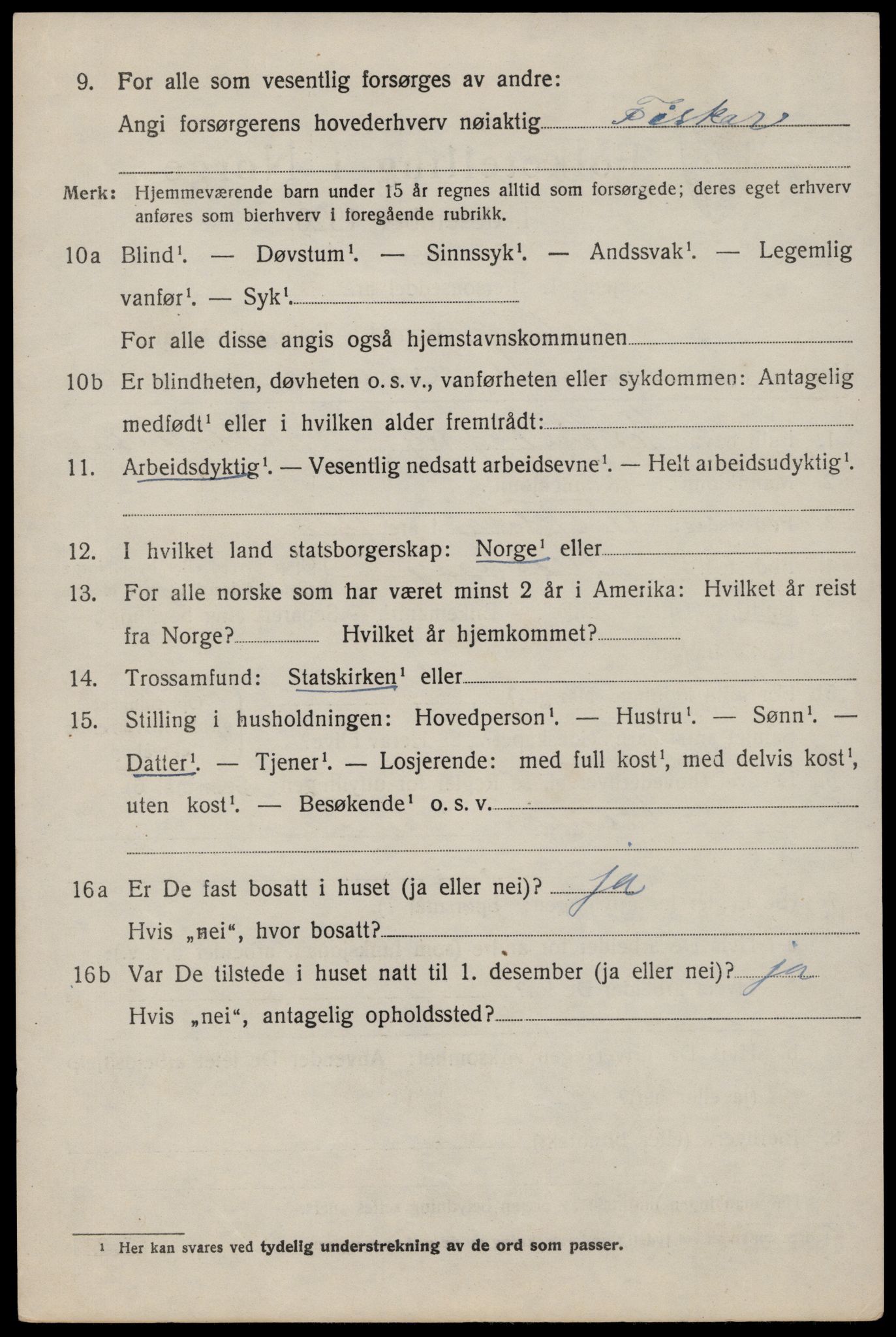 SAST, Folketelling 1920 for 1143 Mosterøy herred, 1920, s. 2073