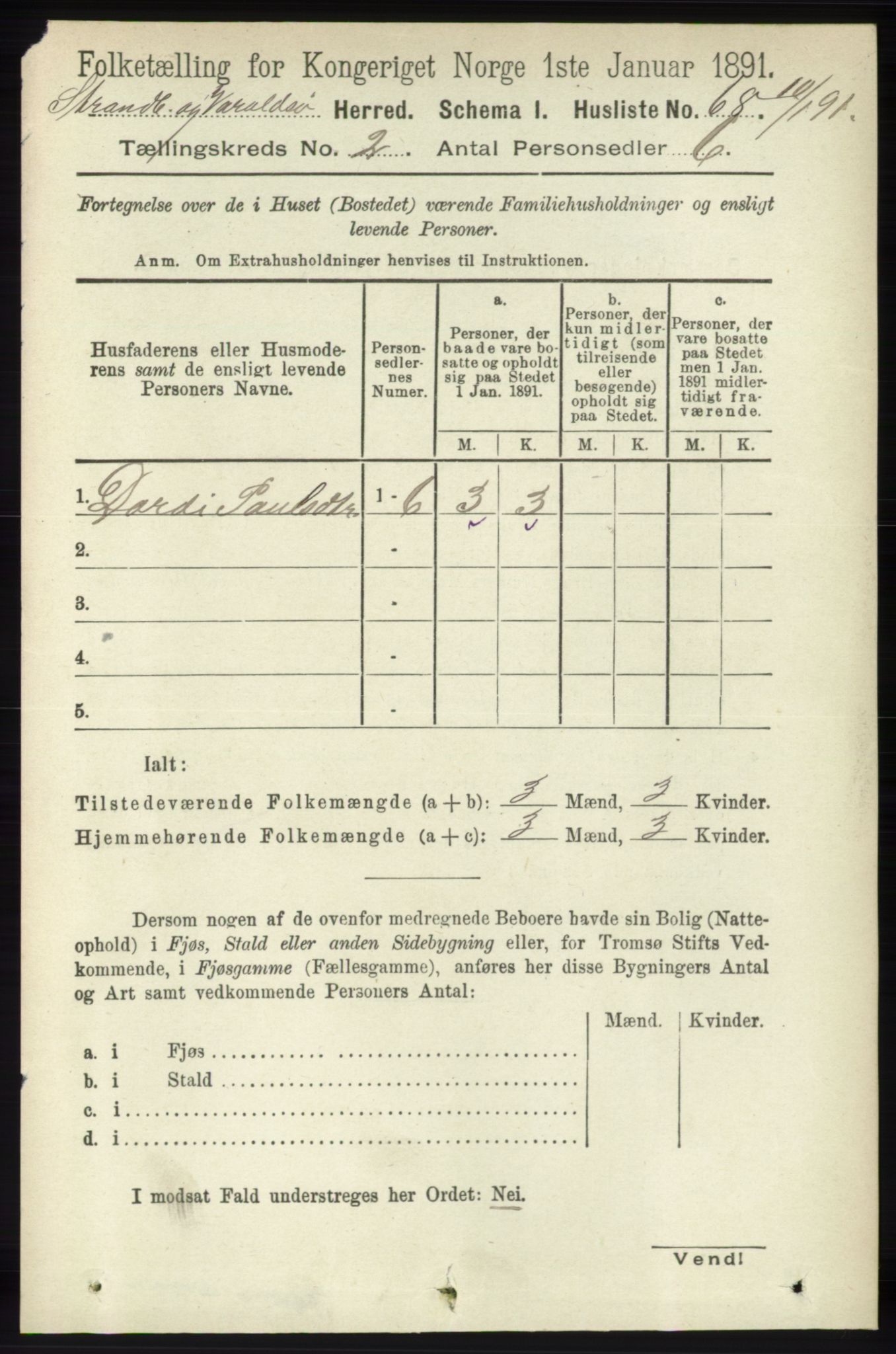 RA, Folketelling 1891 for 1226 Strandebarm og Varaldsøy herred, 1891, s. 576