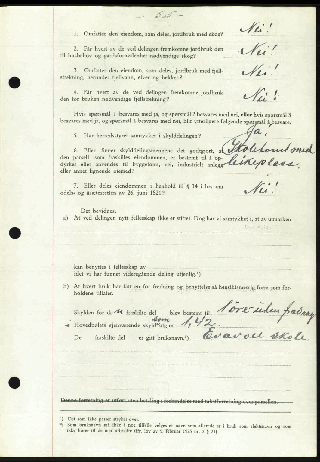 Gauldal sorenskriveri, SAT/A-0014/1/2/2C: Pantebok nr. A2, 1946-1946, Dagboknr: 1232/1946