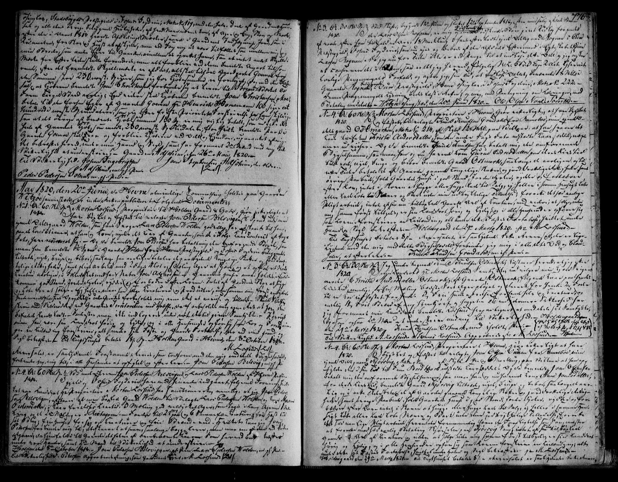 Fosen sorenskriveri, SAT/A-1107/1/2/2C/L0006: Pantebok nr. 4B, 1810-1822, s. 776