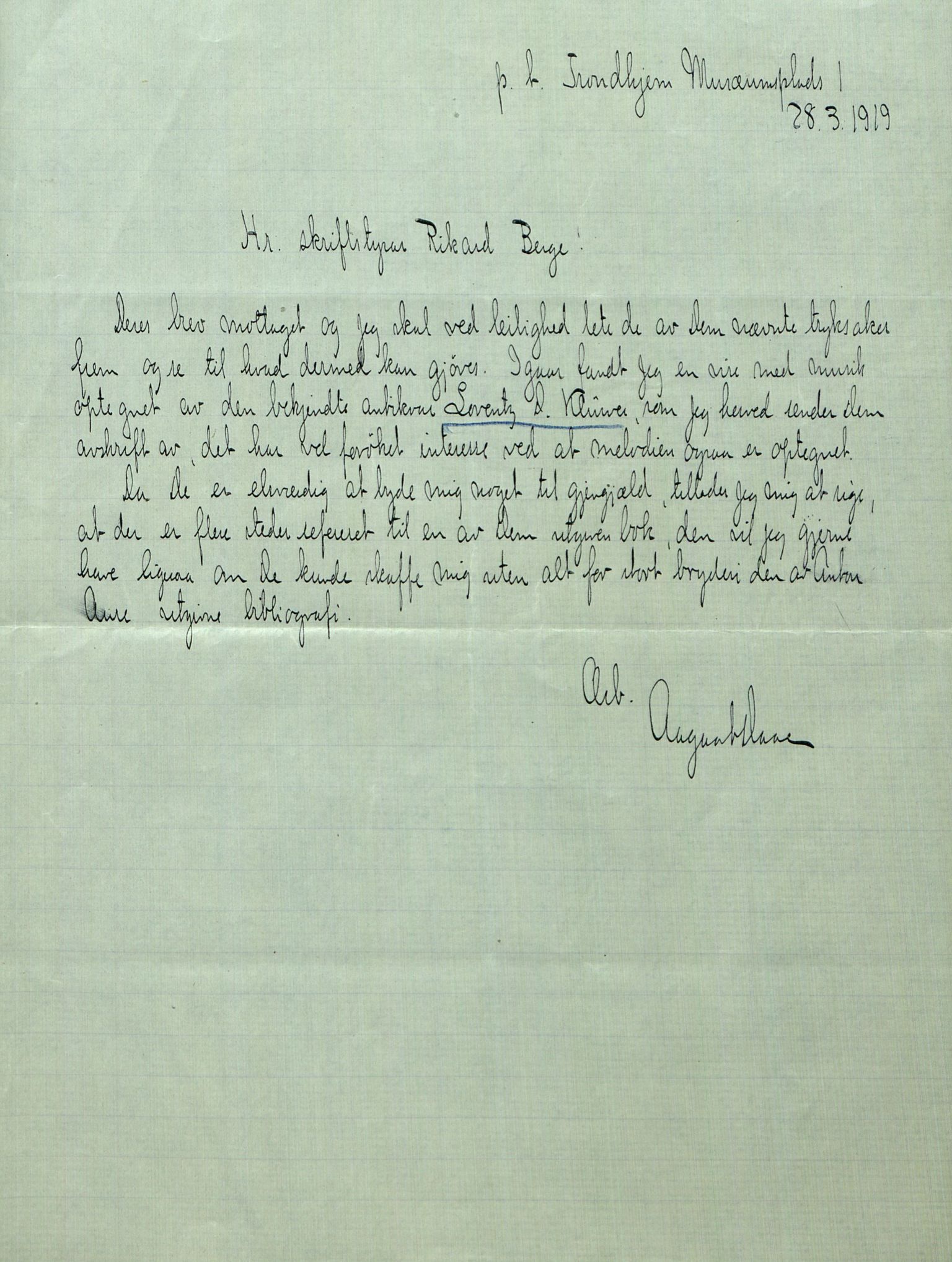 Rikard Berge, TEMU/TGM-A-1003/F/L0008/0037: 300-340 / 336 Gamle papir som R. Berge fann på Neset, Kviteseid i den gamle tingstova, 1906