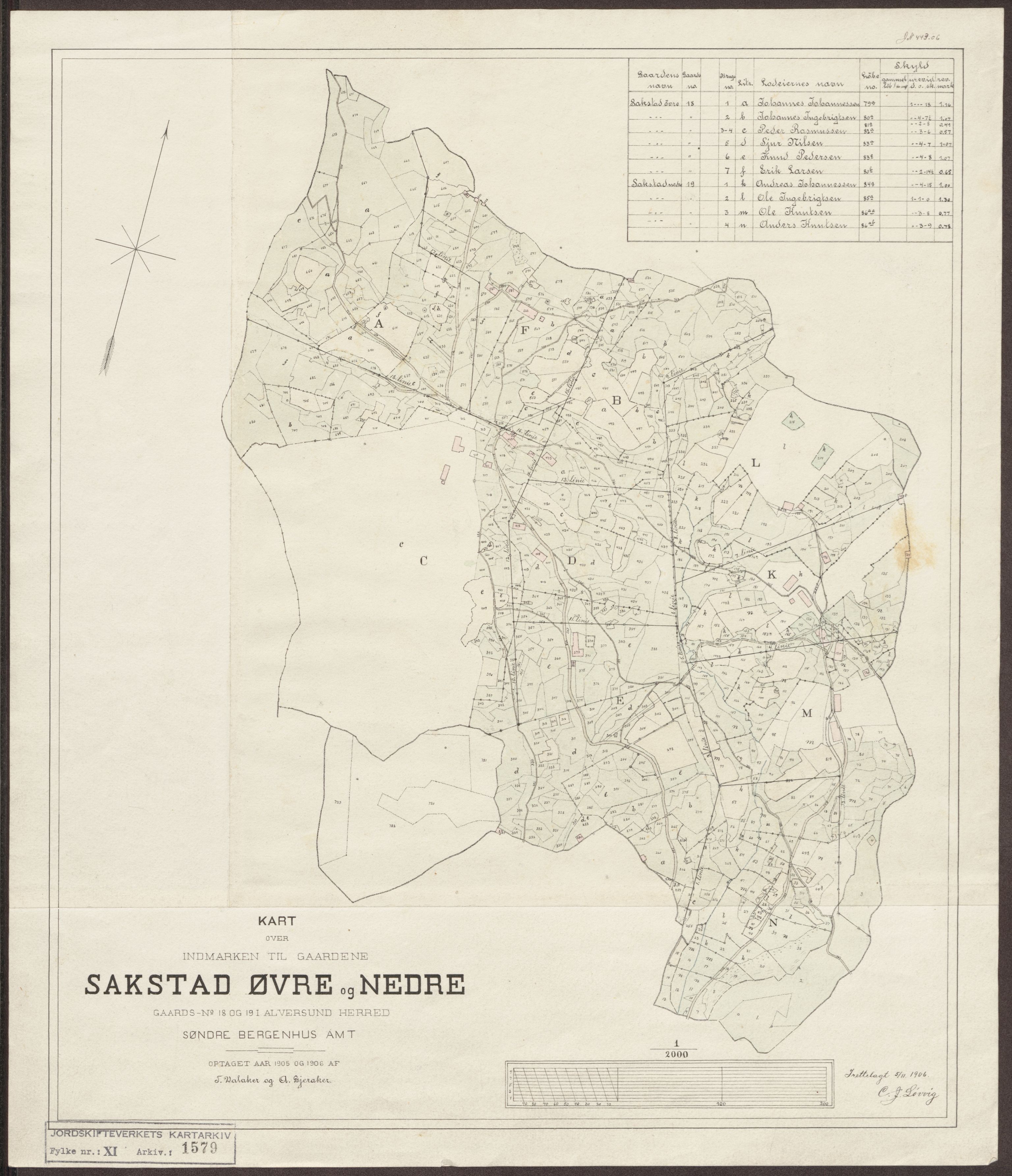 Jordskifteverkets kartarkiv, AV/RA-S-3929/T, 1859-1988, s. 1739